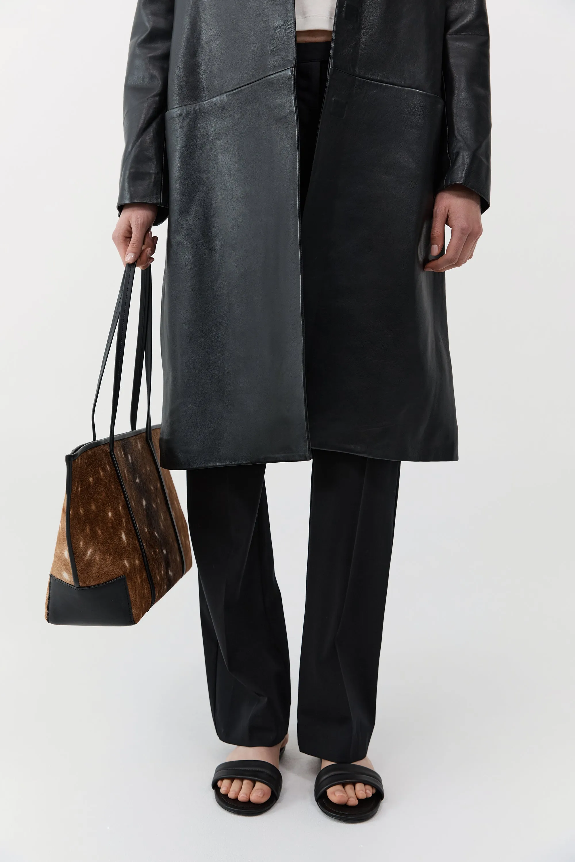 Fawn Bateau Tote - Almond sold by St. Agni product image thumbnail 2