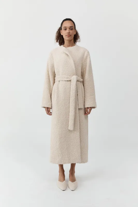 Teddy Coat - Ecru made by St. Agni