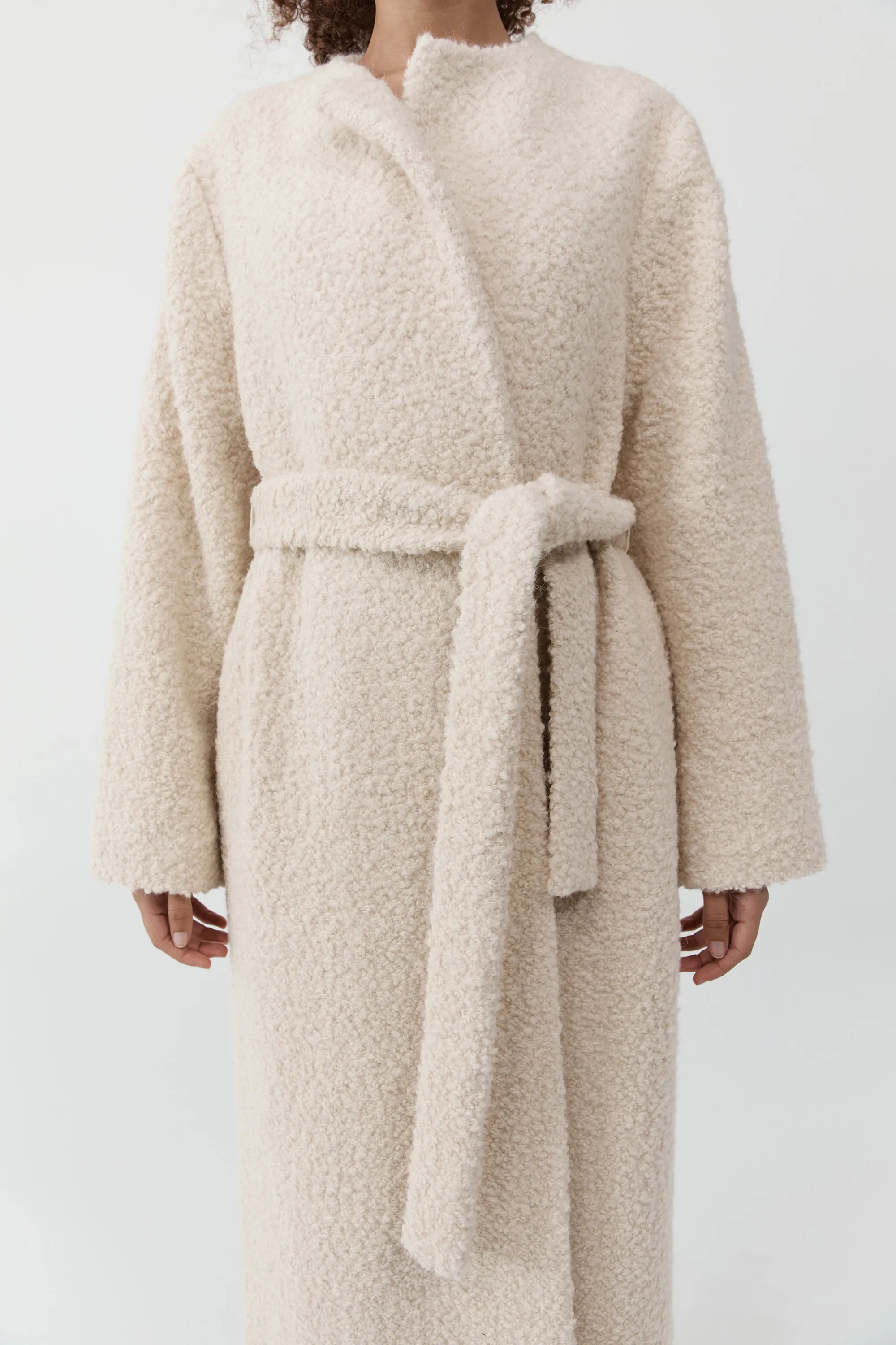 Teddy Coat - Ecru sold by St. Agni product image thumbnail 2
