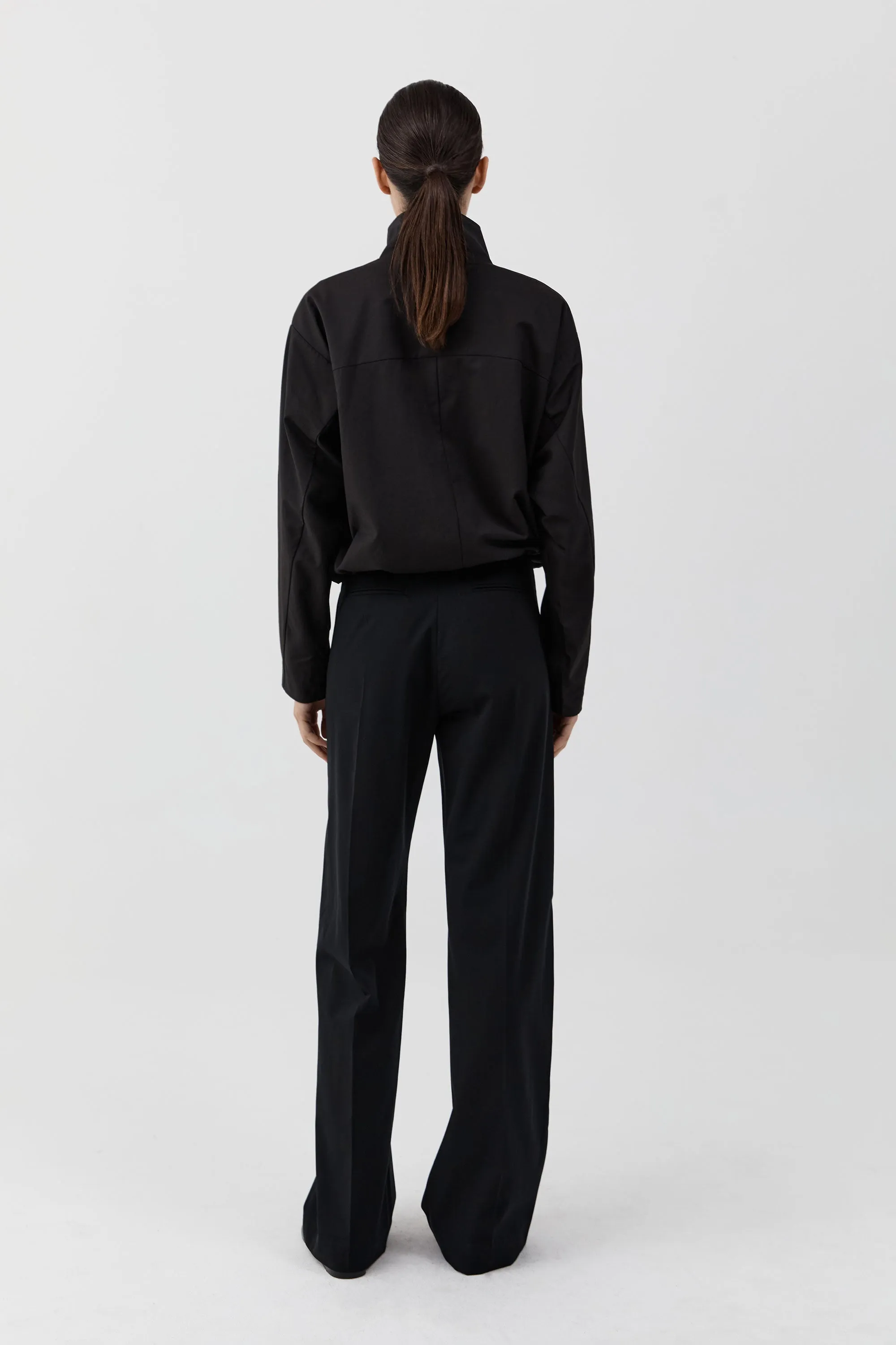 Canvas Flight Jacket - Black sold by St. Agni product image thumbnail 4