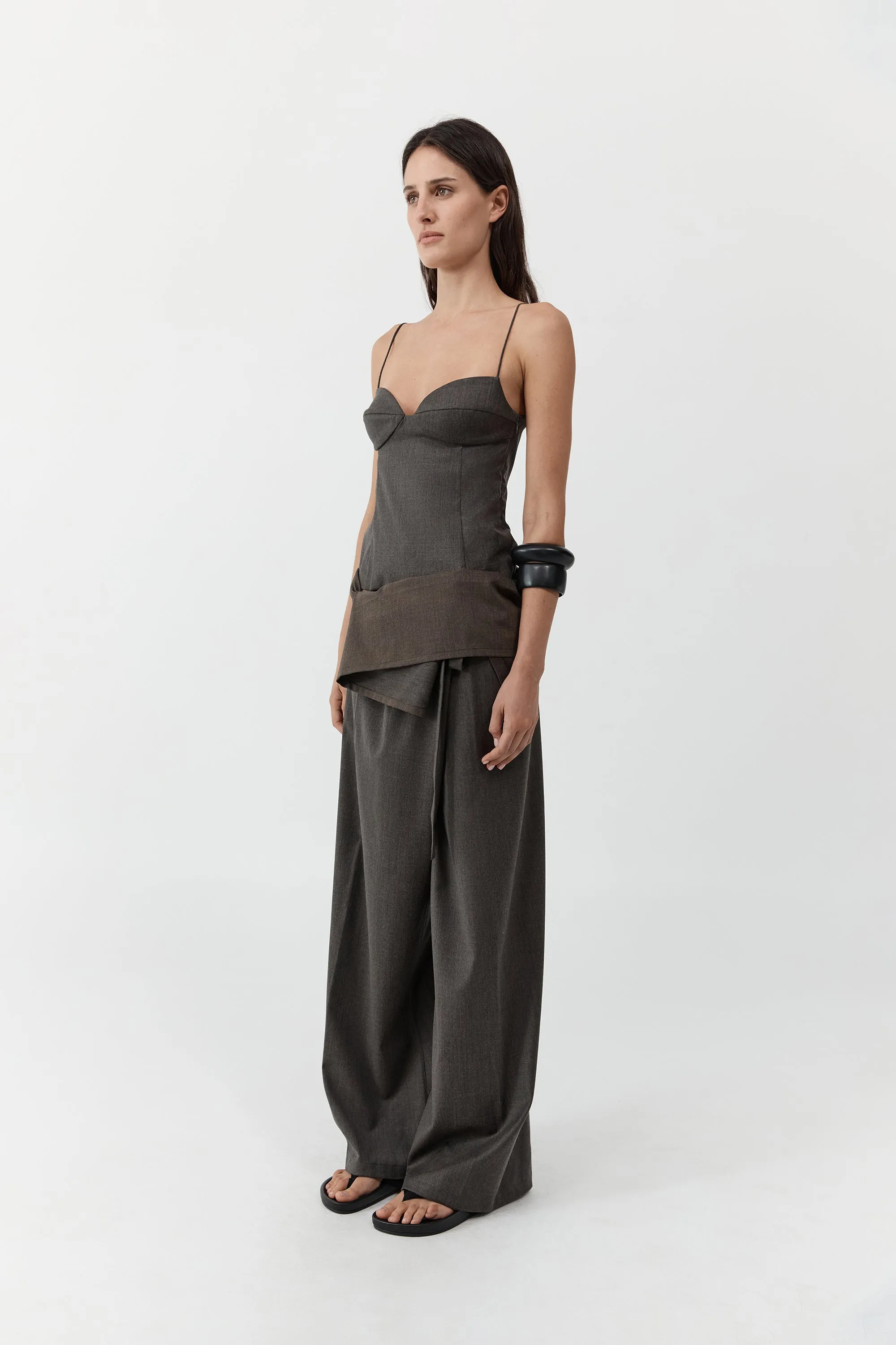 Wool Cami - Mulch sold by St. Agni product image thumbnail 3