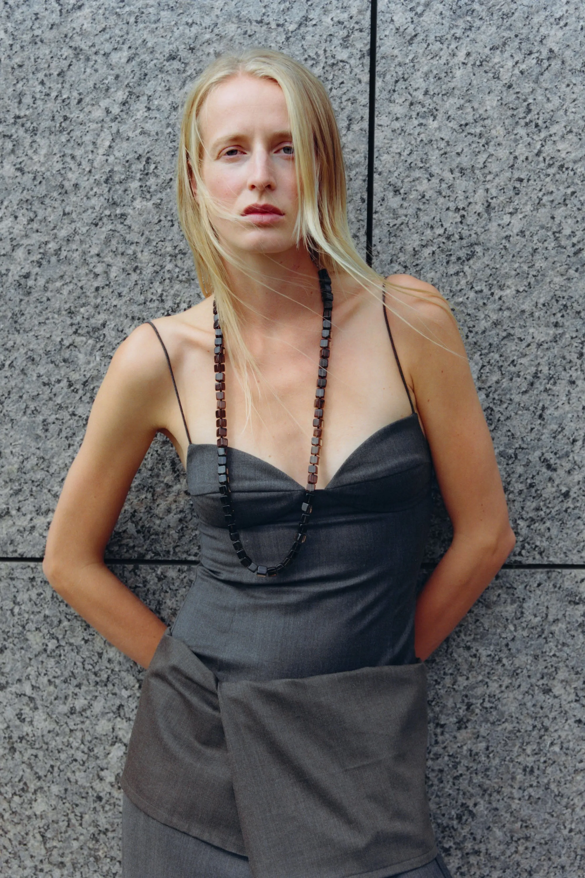 Wool Cami - Mulch sold by St. Agni product image thumbnail 4