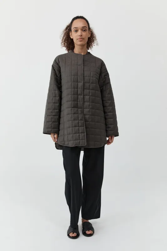 Wool Stitched Pillow Jacket - Mulch made by St. Agni