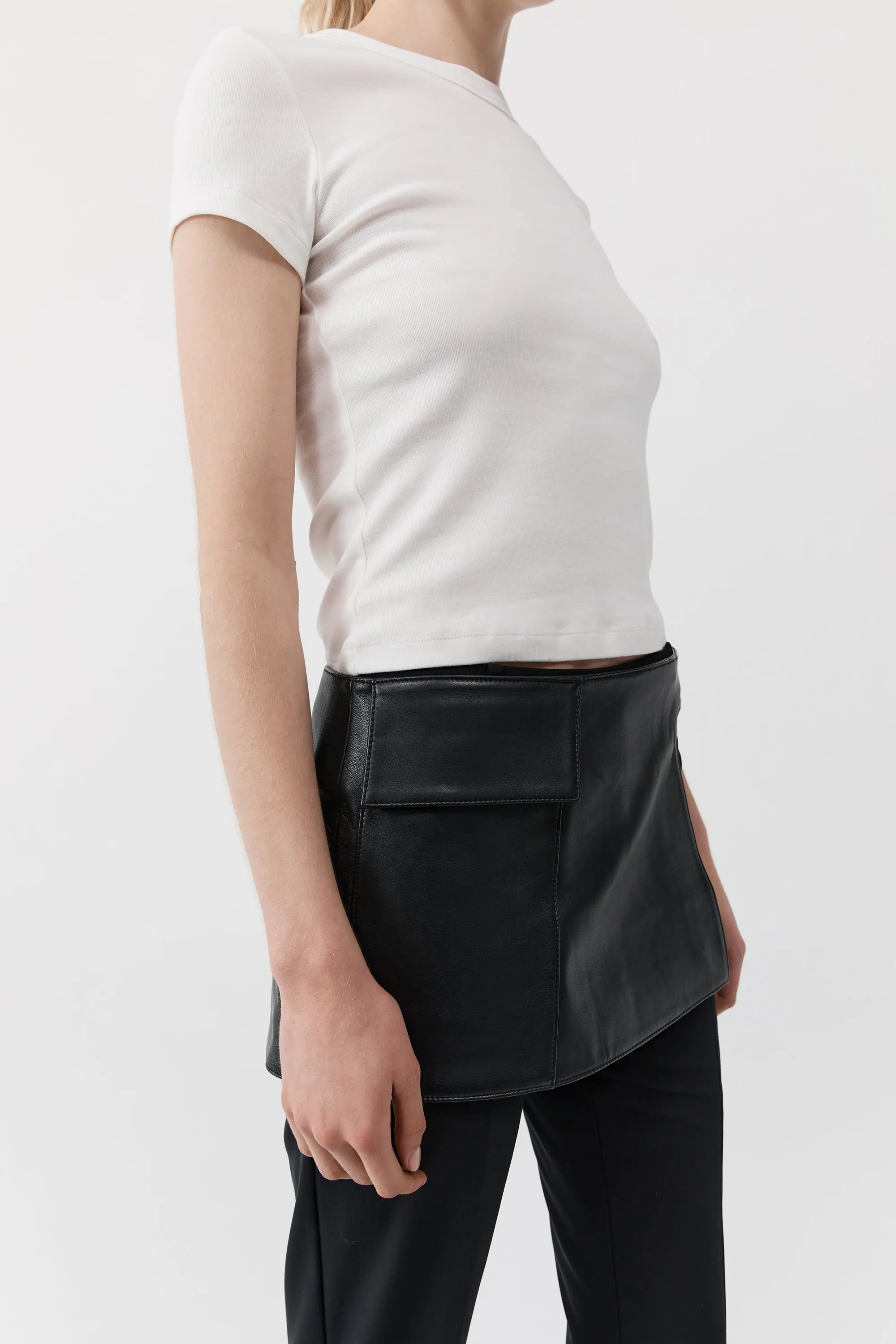 Utility Skirt Belt - Black sold by St. Agni product image thumbnail 4