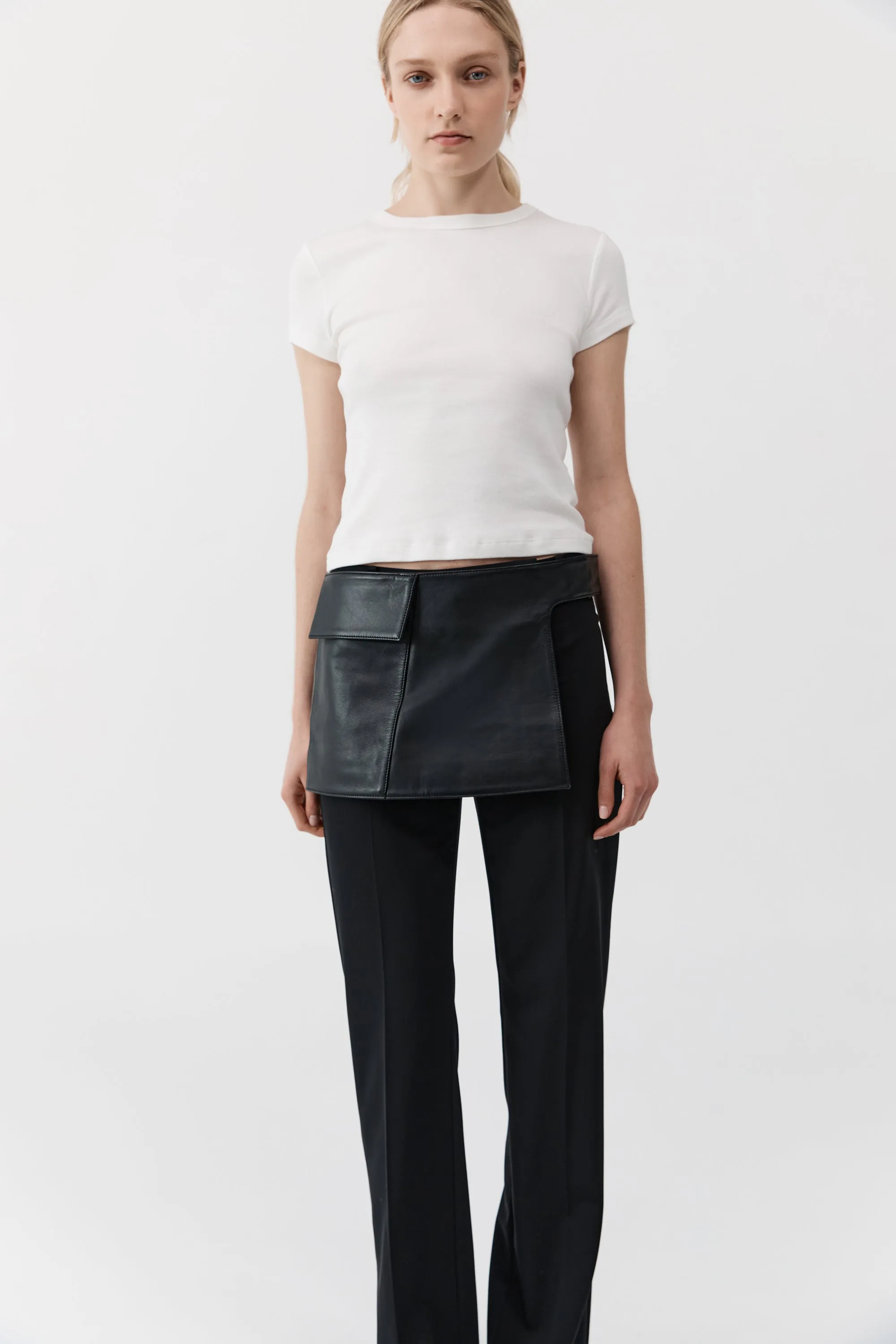 Utility Skirt Belt - Black sold by St. Agni