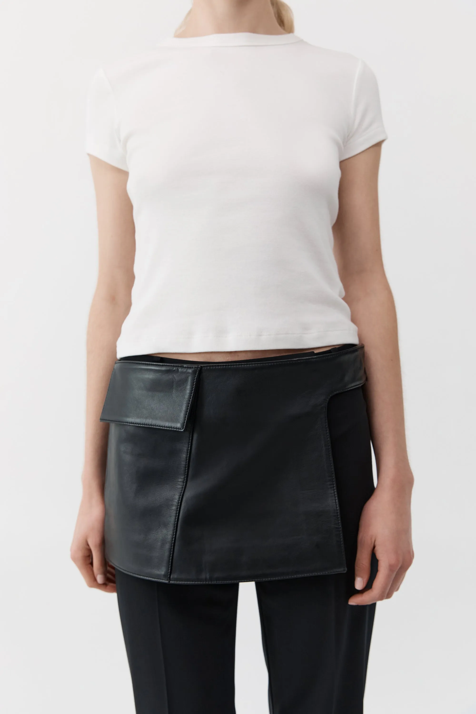 Utility Skirt Belt - Black sold by St. Agni product image thumbnail 3