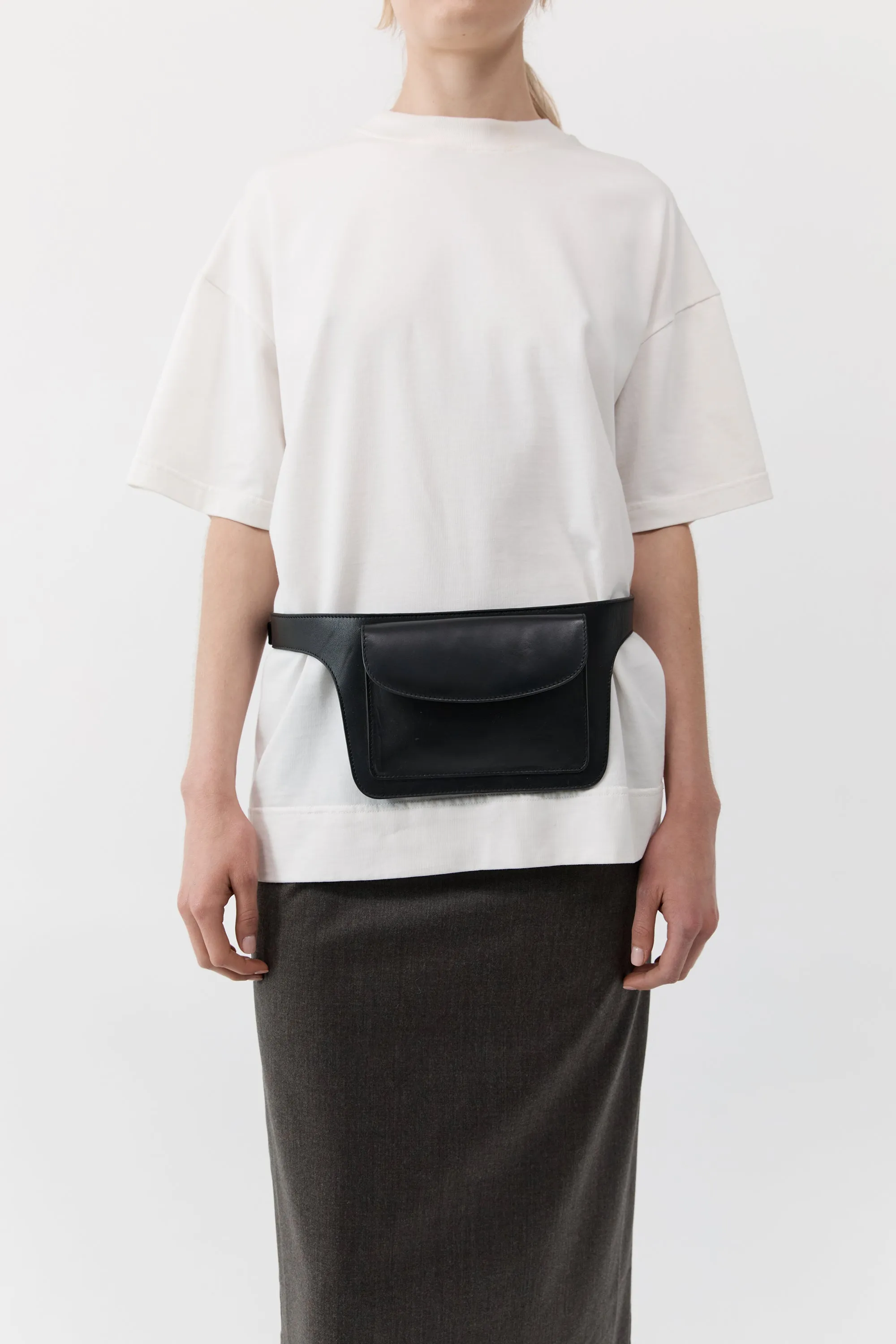 Pocket Detail Belt - Black sold by St. Agni