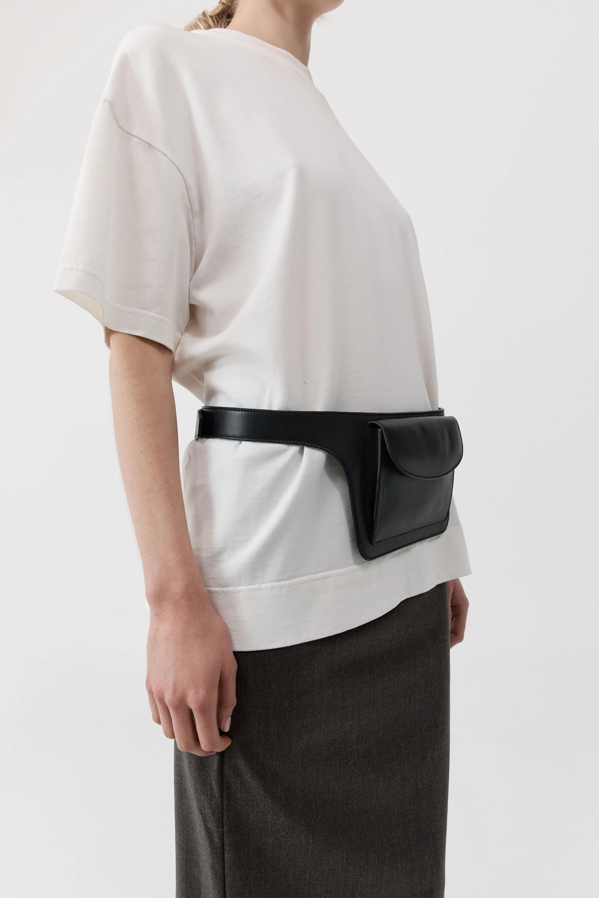 Pocket Detail Belt - Black sold by St. Agni product image thumbnail 3
