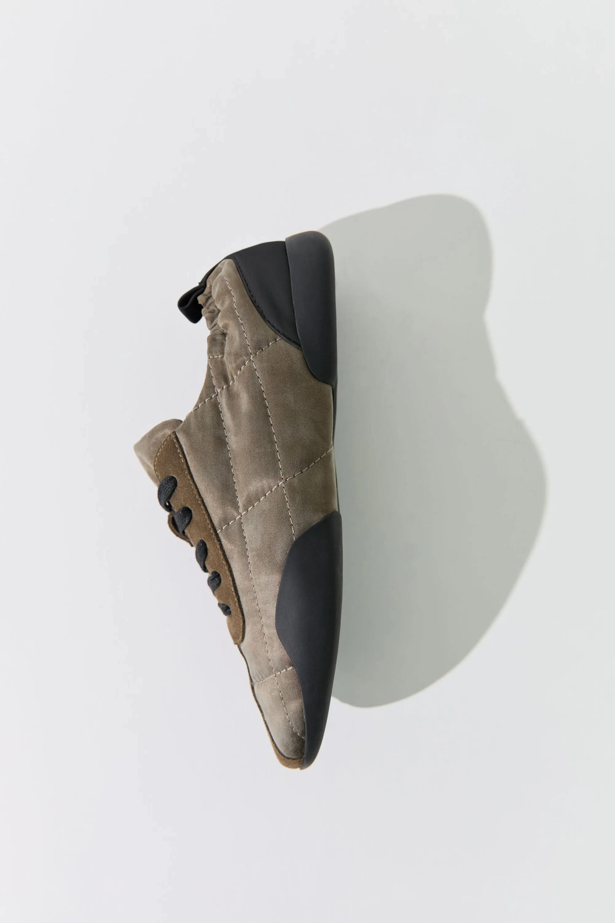 Stitch Pillow Sneaker - Dark Olive sold by St. Agni product image thumbnail 5