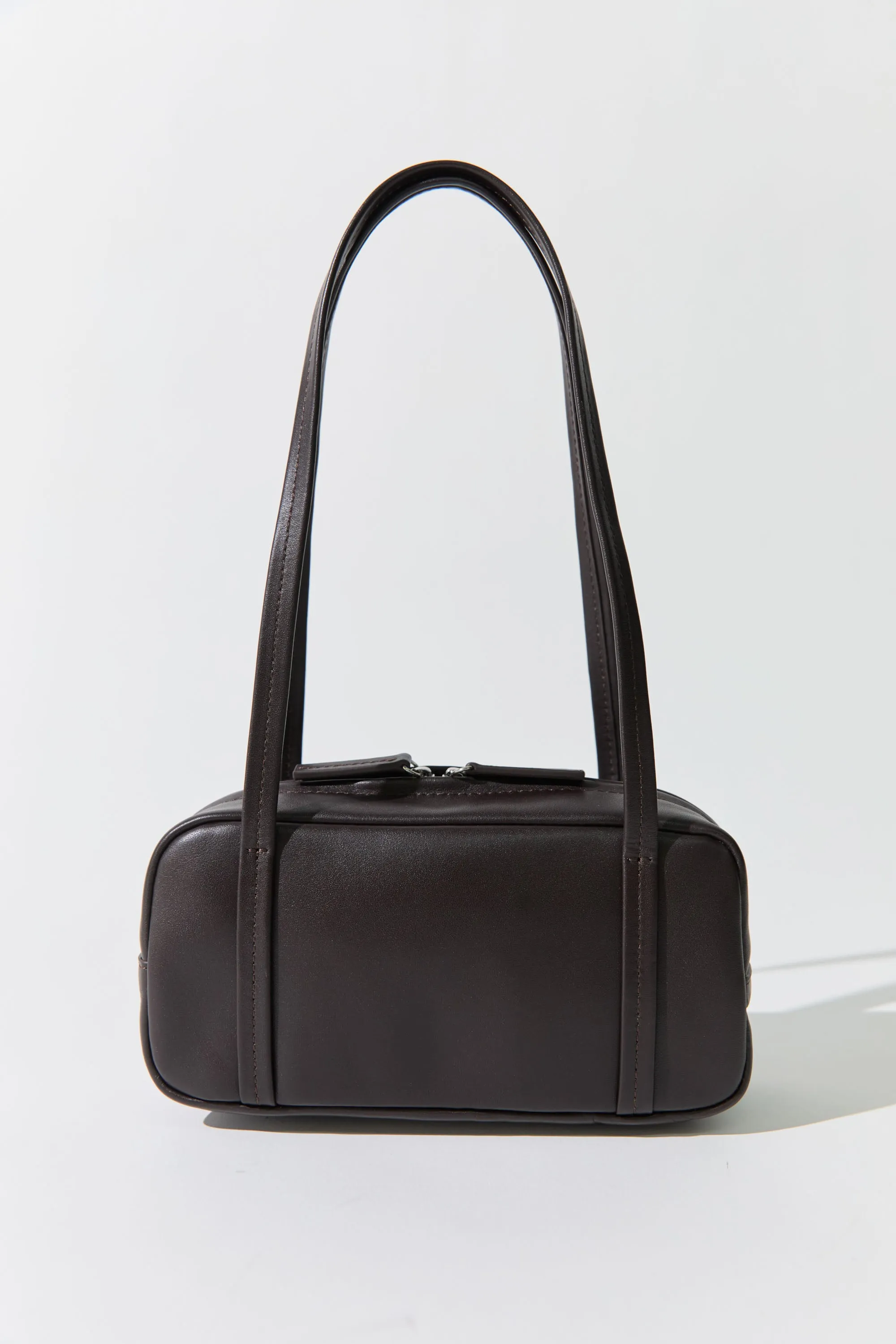 Petit Dual Zip Bag - Coffee sold by St. Agni