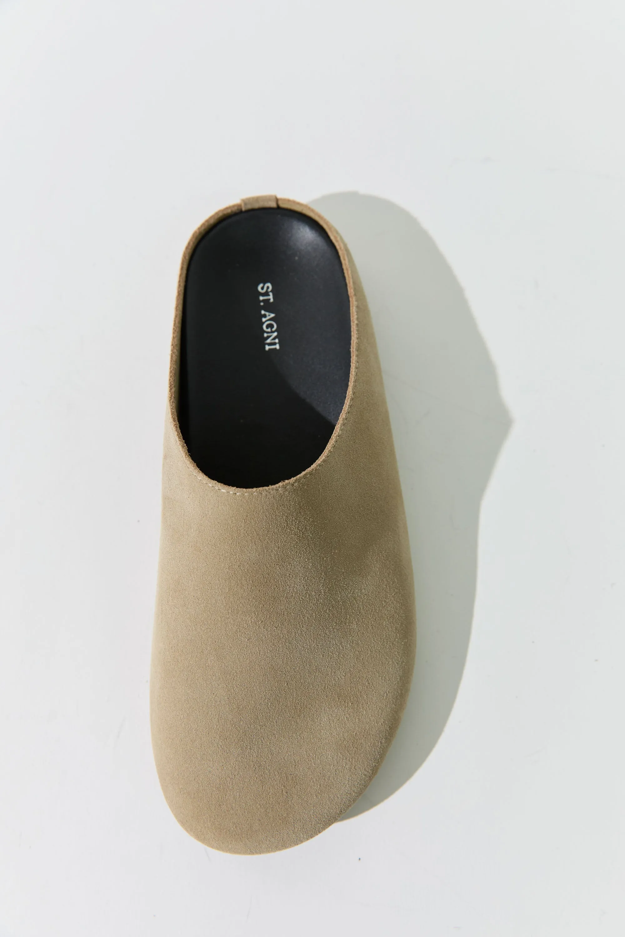 PRE-ORDER: Suede Mule - Rock sold by St. Agni product image thumbnail 4
