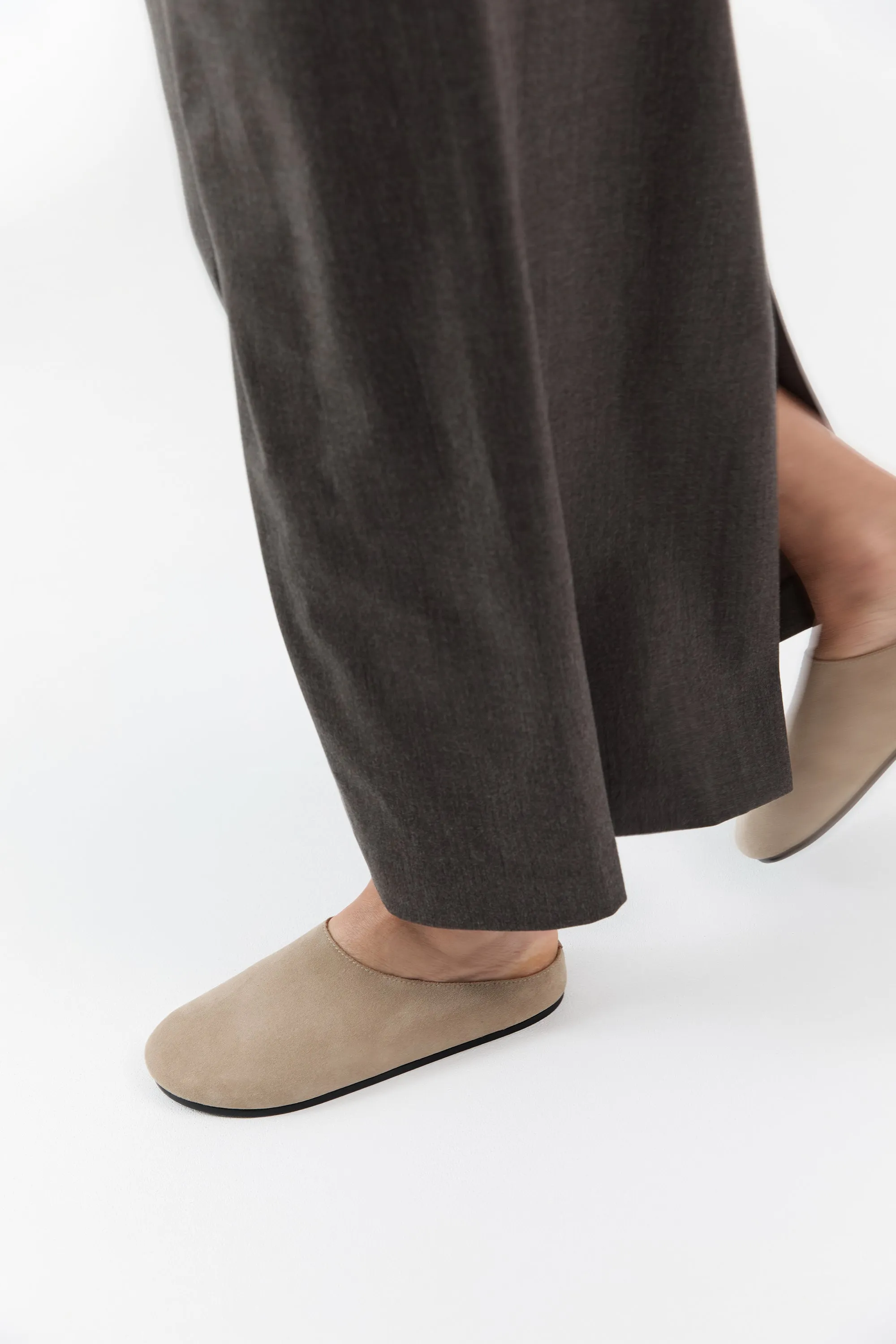 PRE-ORDER: Suede Mule - Rock sold by St. Agni product image thumbnail 2