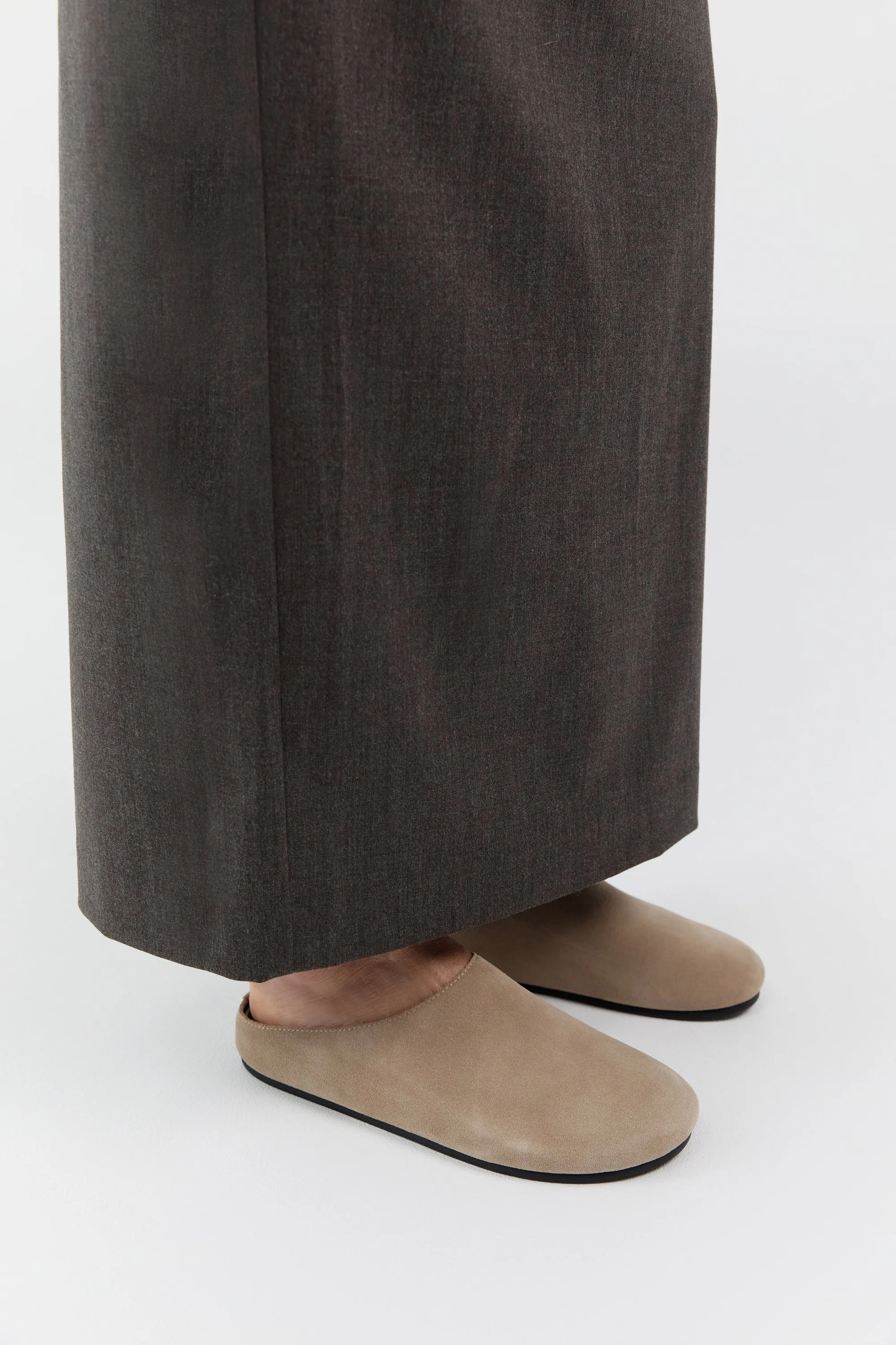 PRE-ORDER: Suede Mule - Rock sold by St. Agni product image thumbnail 5