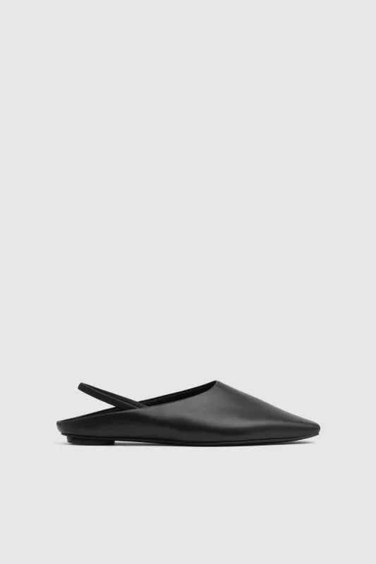 Classic Slip On Flat - Black made by St. Agni