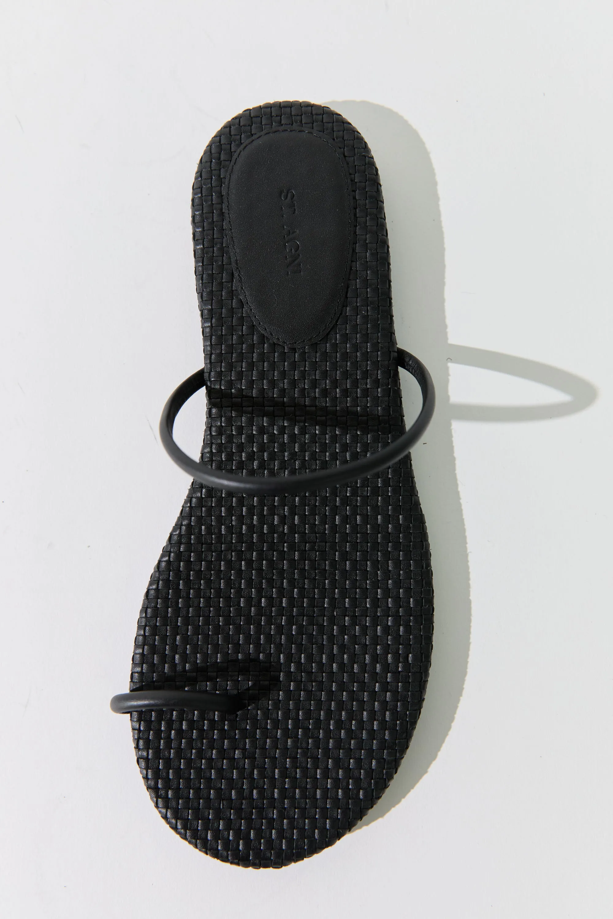 Woven Minimal Slide - Black sold by St. Agni product image thumbnail 4