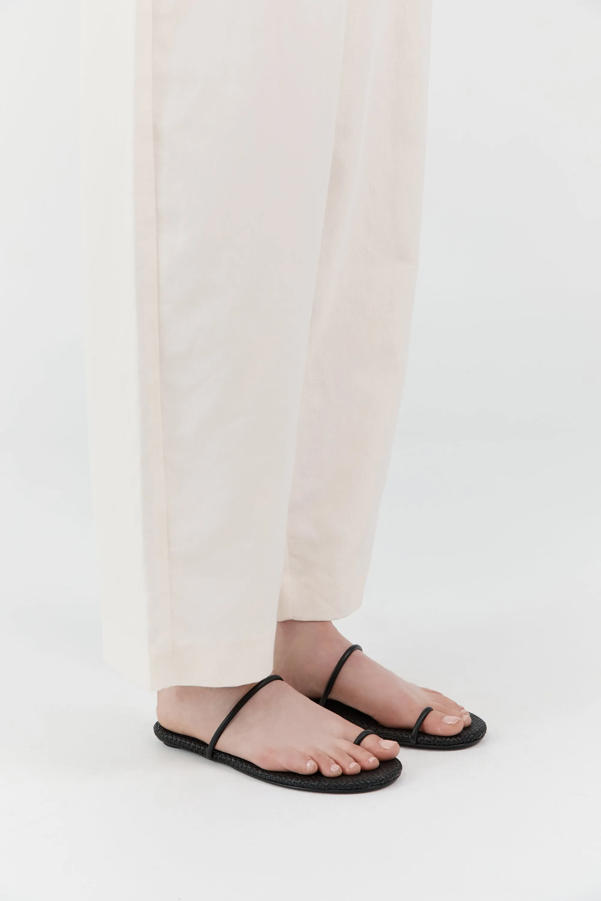 Woven Minimal Slide - Black sold by St. Agni product image thumbnail 5