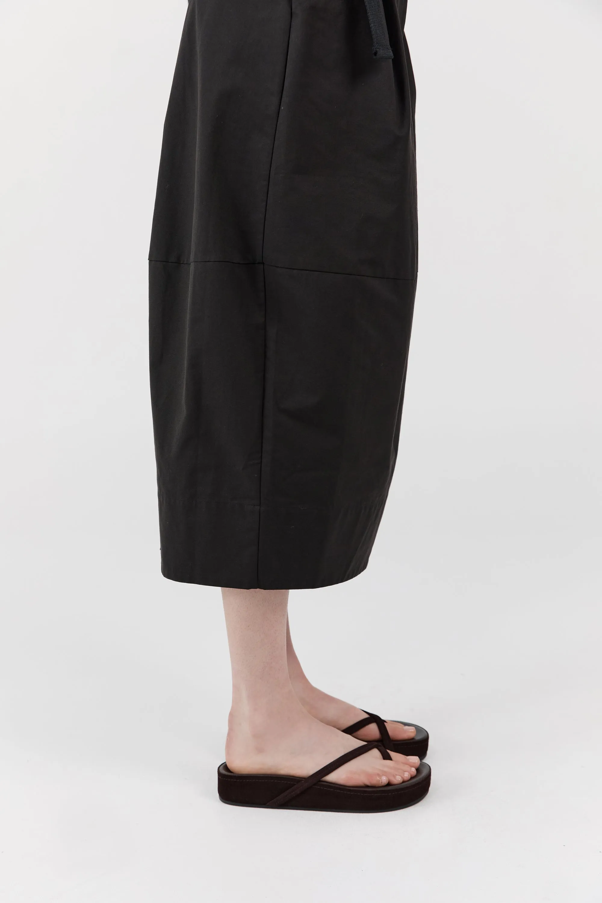Suede Cross Strap Flatform - Coffee sold by St. Agni product image thumbnail 3