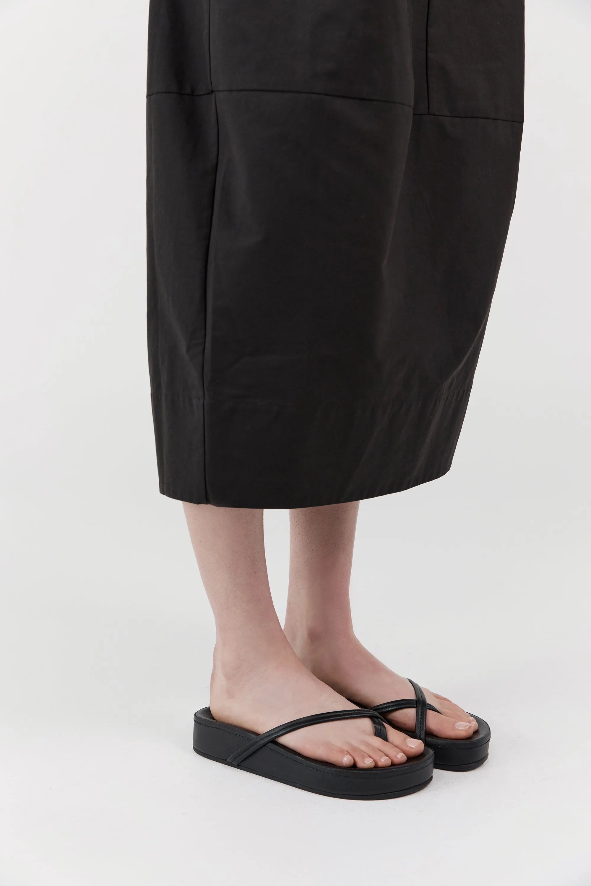 Cross Strap Flatform - Black sold by St. Agni product image thumbnail 5
