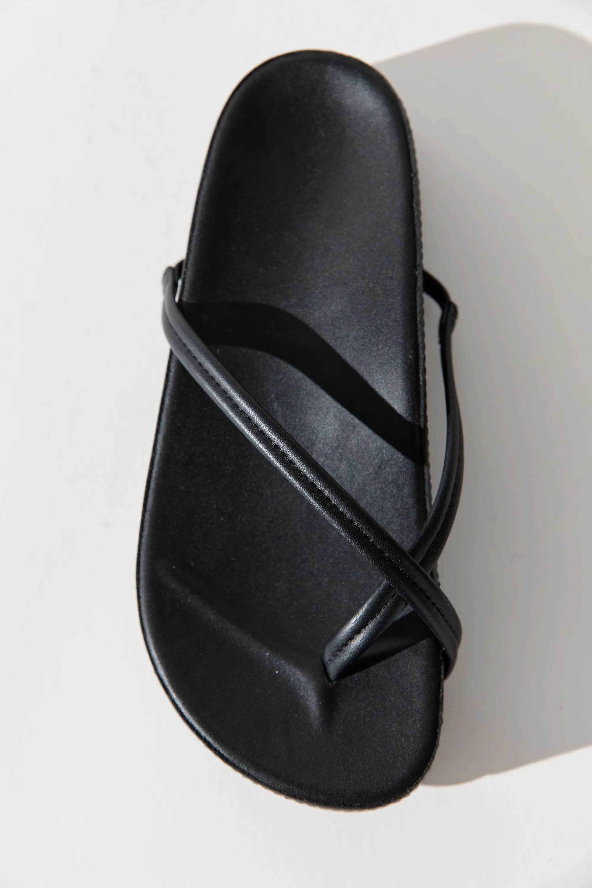 Cross Strap Flatform - Black sold by St. Agni product image thumbnail 4
