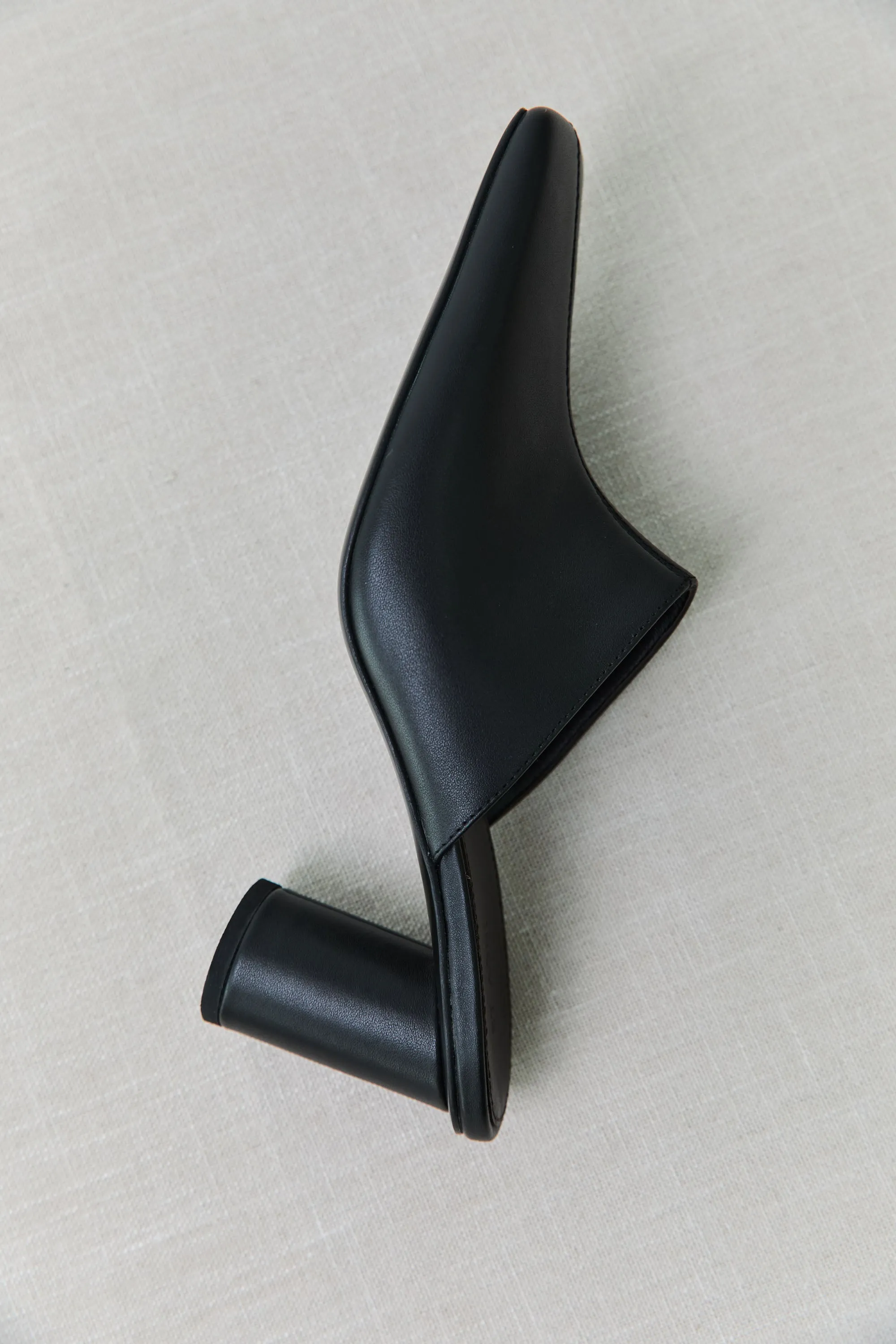 Clog Cylinder Heel - Black sold by St. Agni product image thumbnail 4