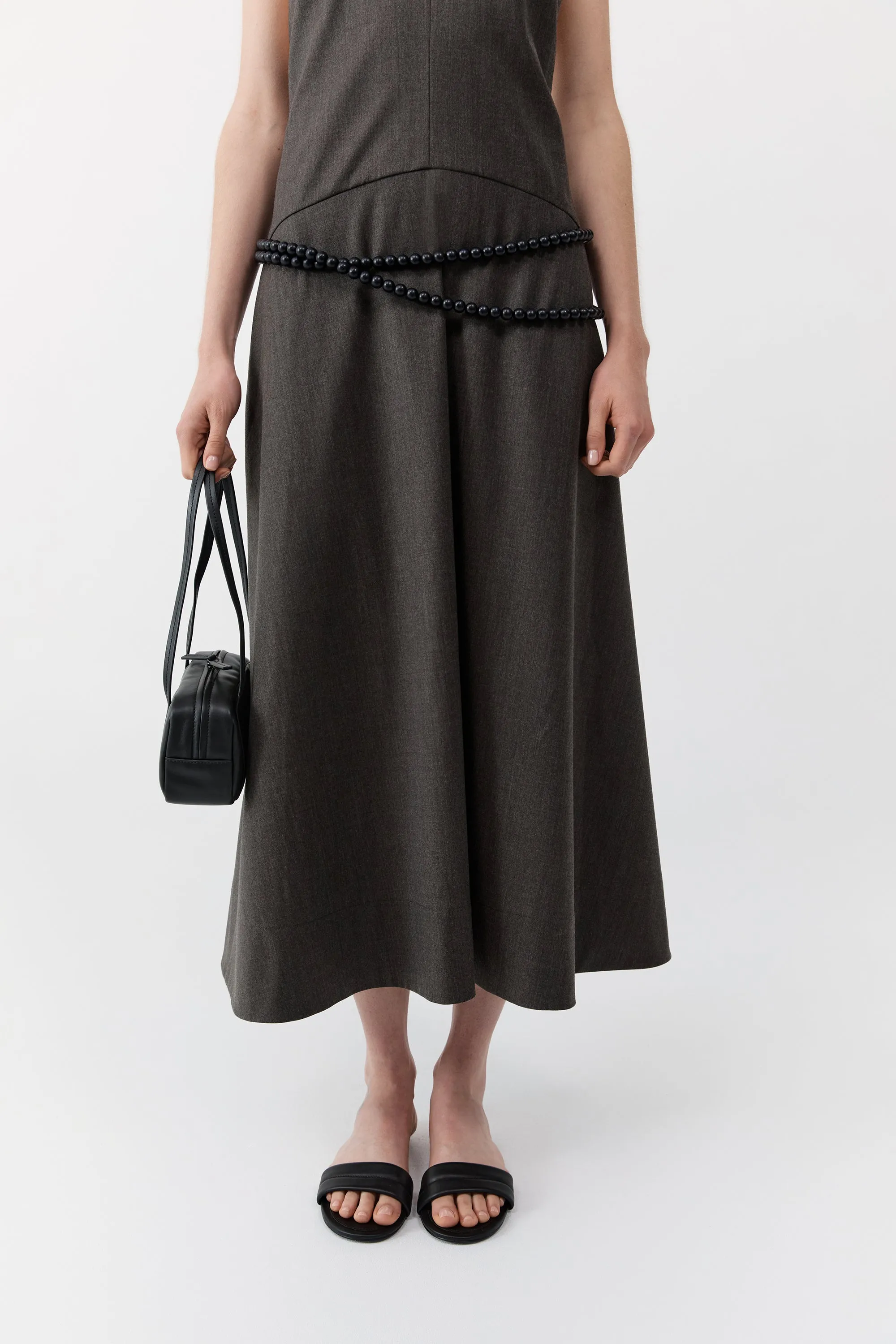 Petit Dual Zip Bag - Black sold by St. Agni product image thumbnail 4