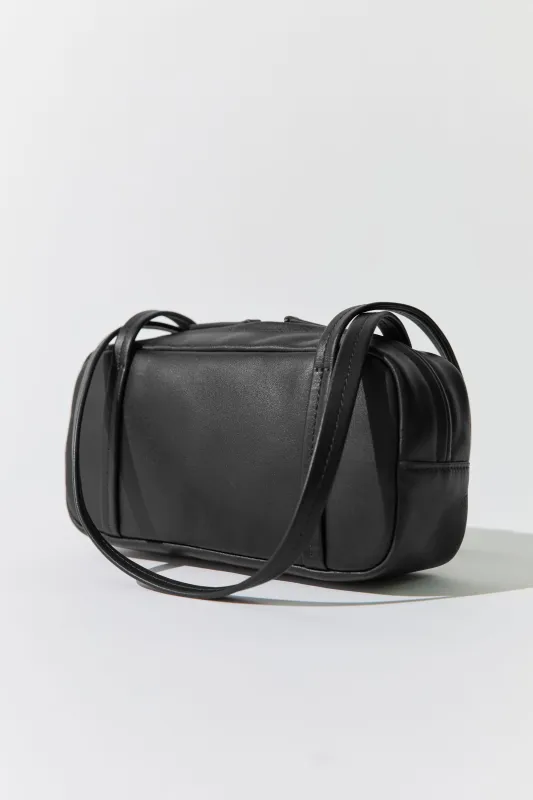 Petit Dual Zip Bag - Black made by St. Agni