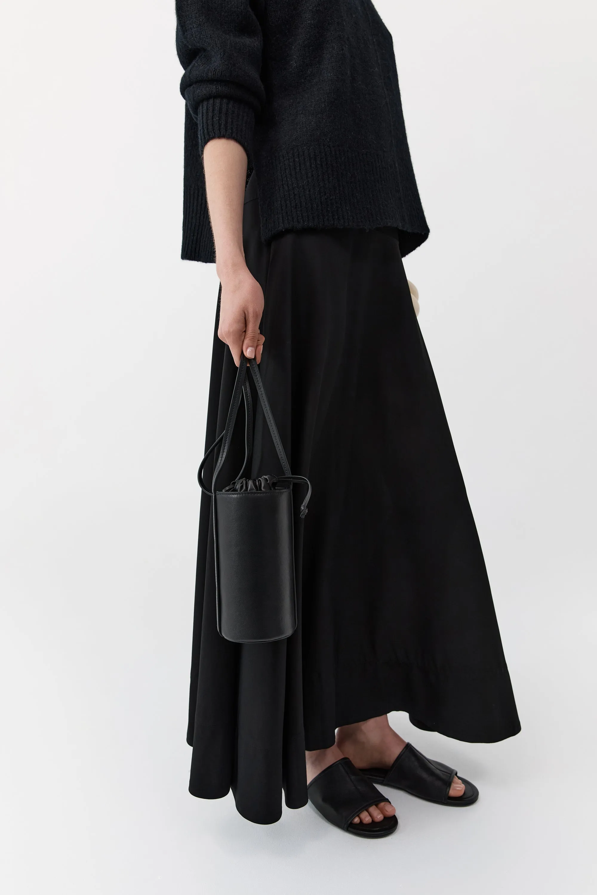 Cylinder Sling Bag - Black sold by St. Agni product image thumbnail 3