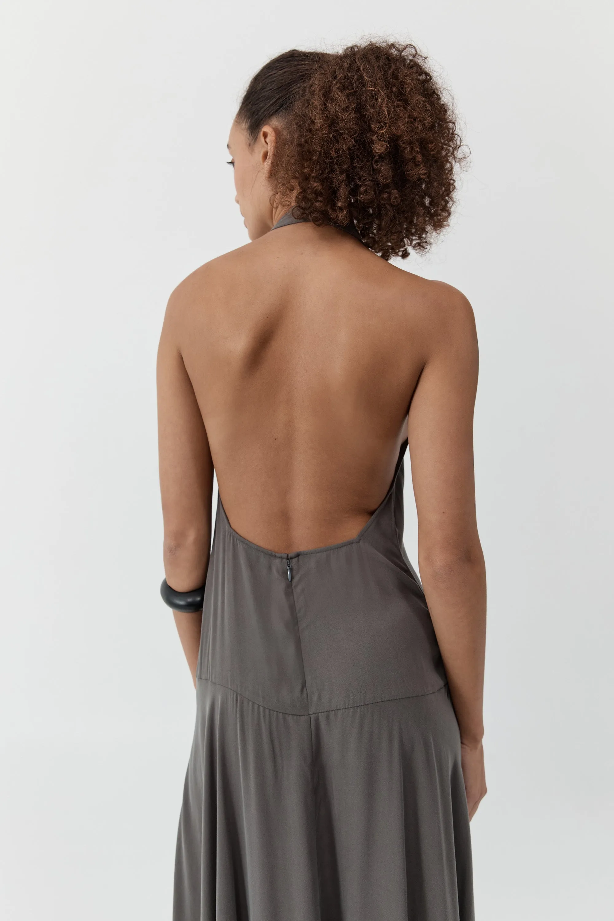 Apron Dress - Moss sold by St. Agni product image thumbnail 5