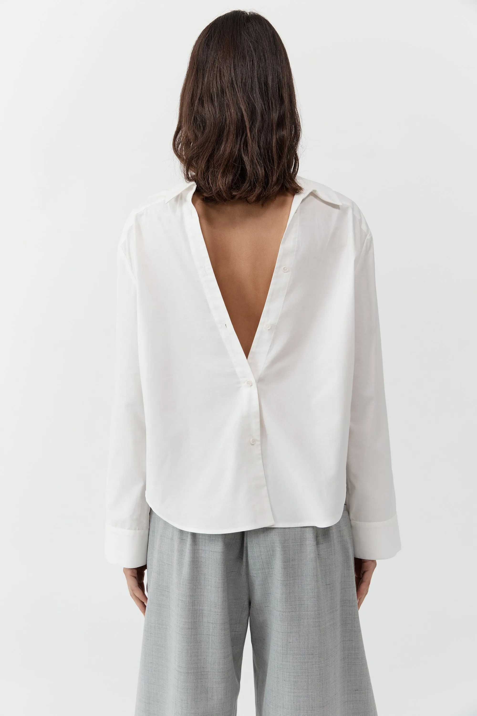 Reverse Shirt - White sold by St. Agni product image thumbnail 2