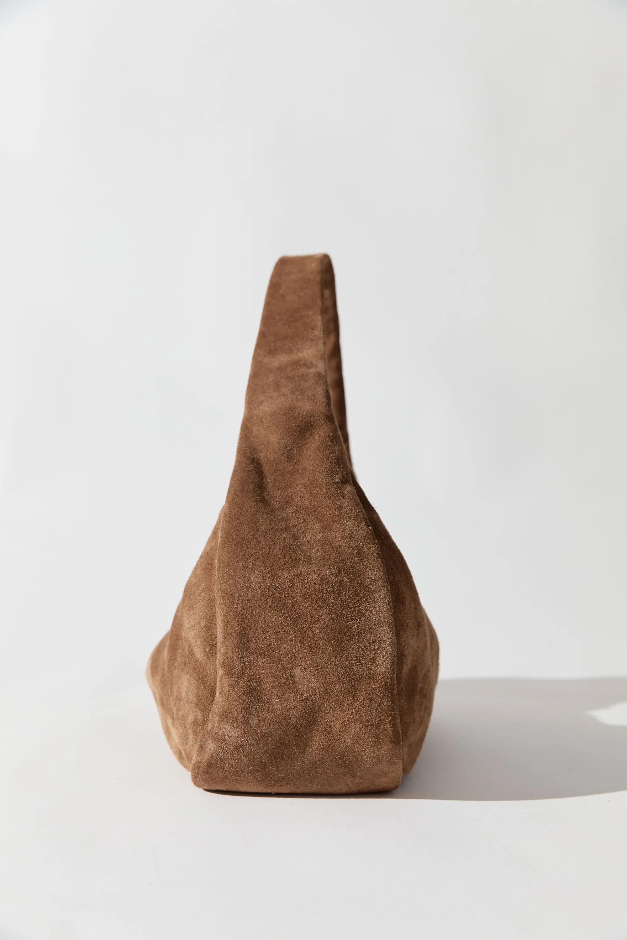 Suede Large Bon Bon Bag - Toffee sold by St. Agni product image thumbnail 4