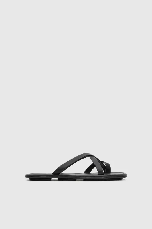 Soft Strap Slide - Black made by St. Agni