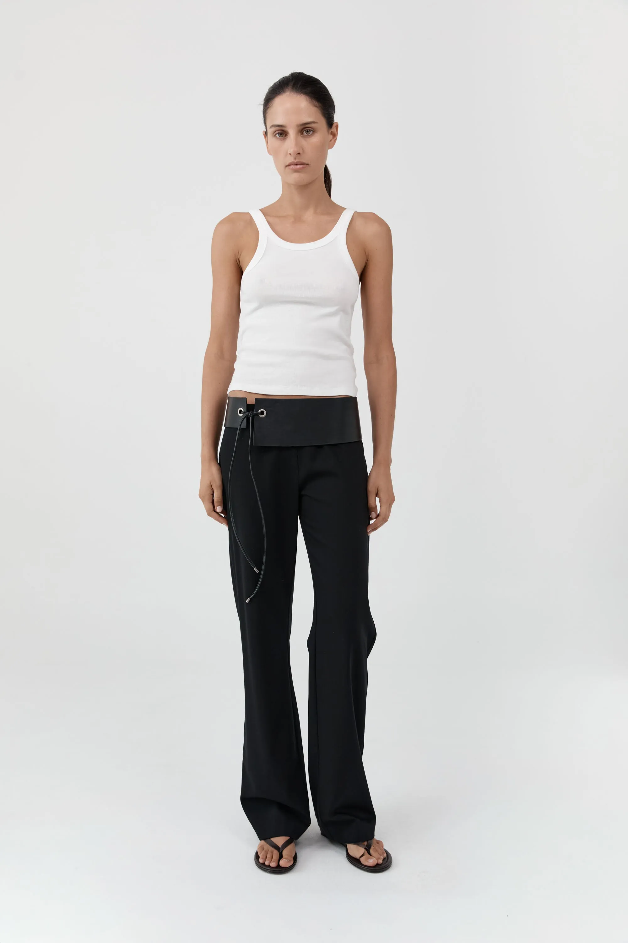 Asymmetric Belt - Black sold by St. Agni product image thumbnail 3