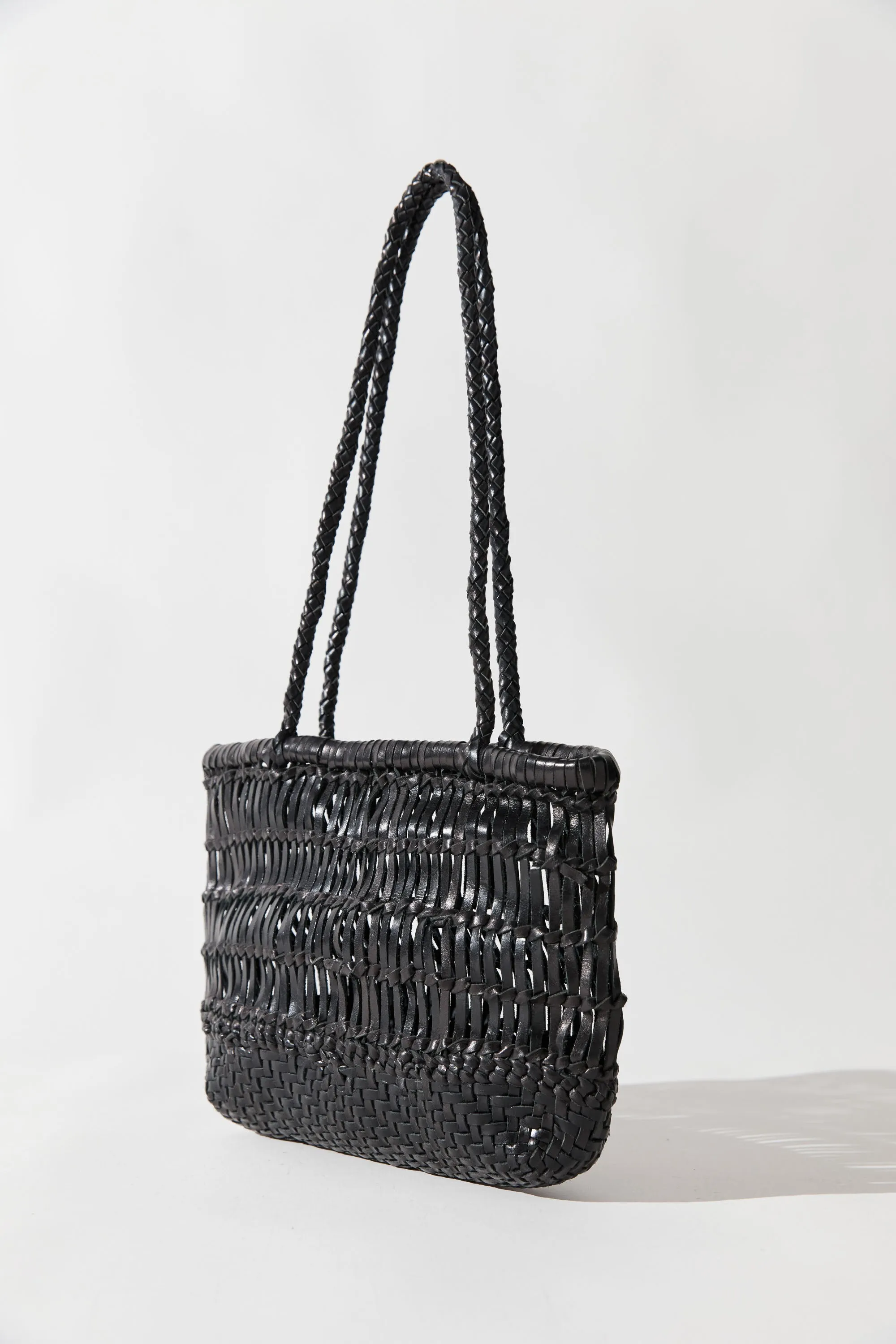 Textured Petit Bagu - Black sold by St. Agni product image thumbnail 5