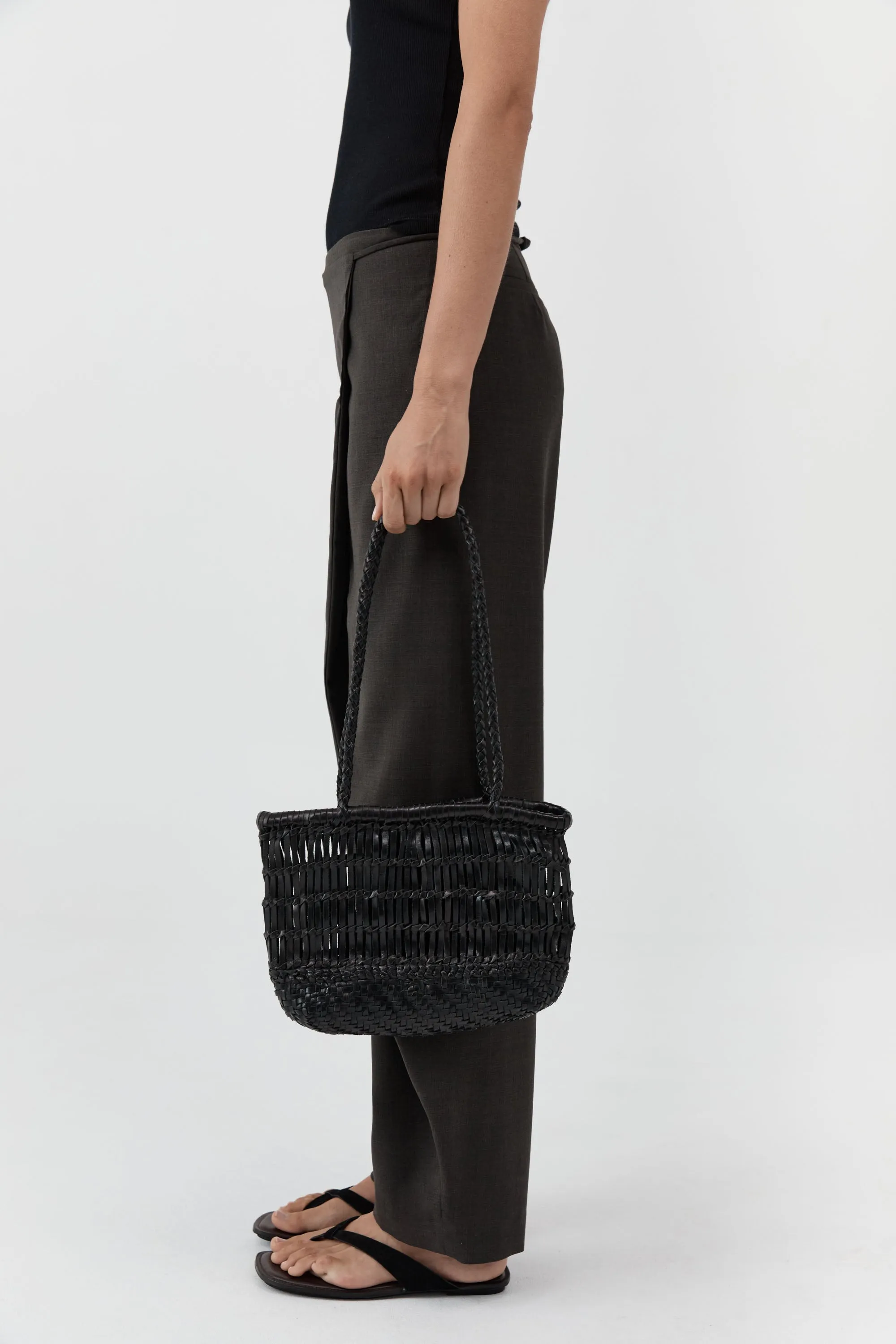 Textured Petit Bagu - Black sold by St. Agni product image thumbnail 4