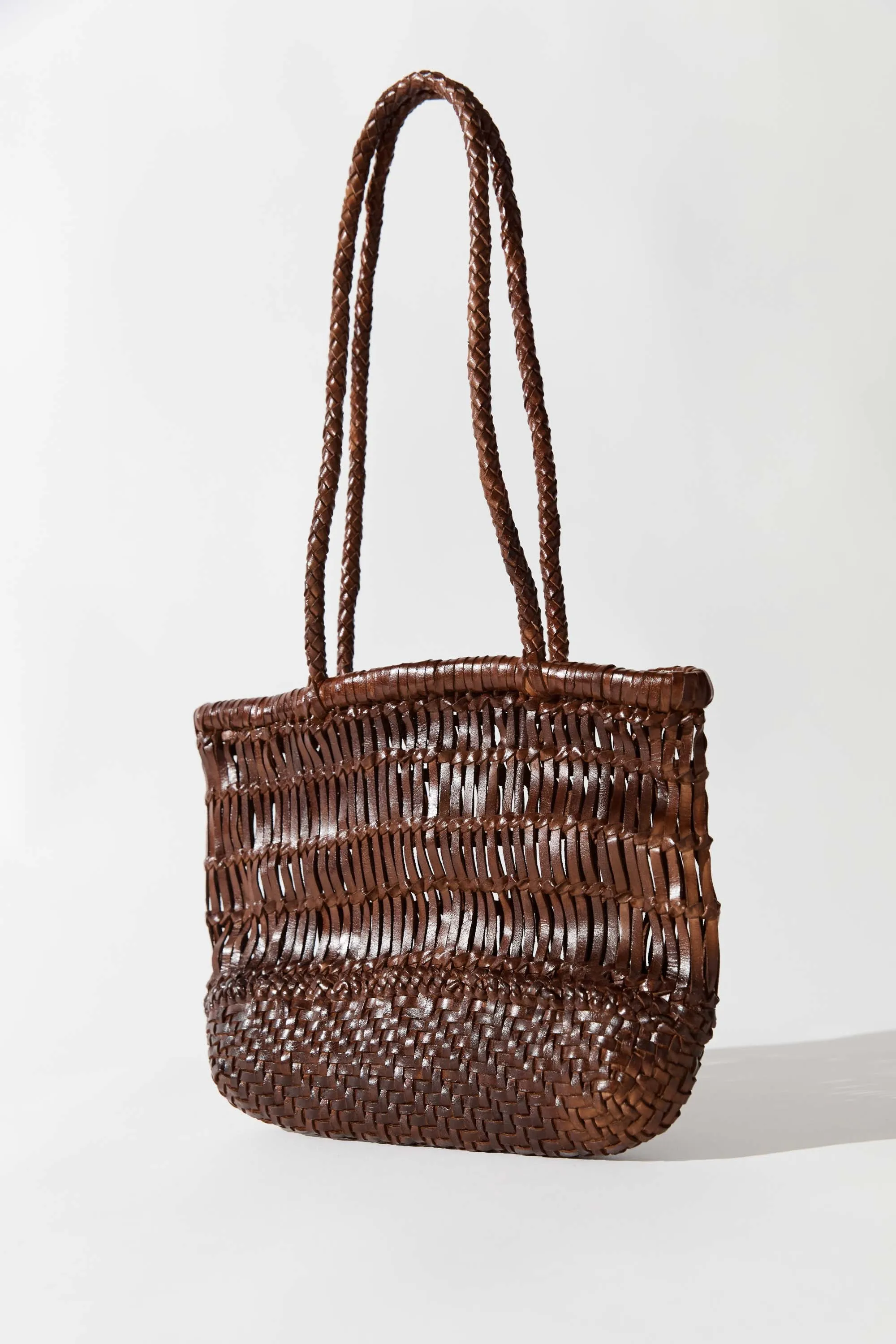 Textured Petit Bagu - Chestnut sold by St. Agni product image thumbnail 3