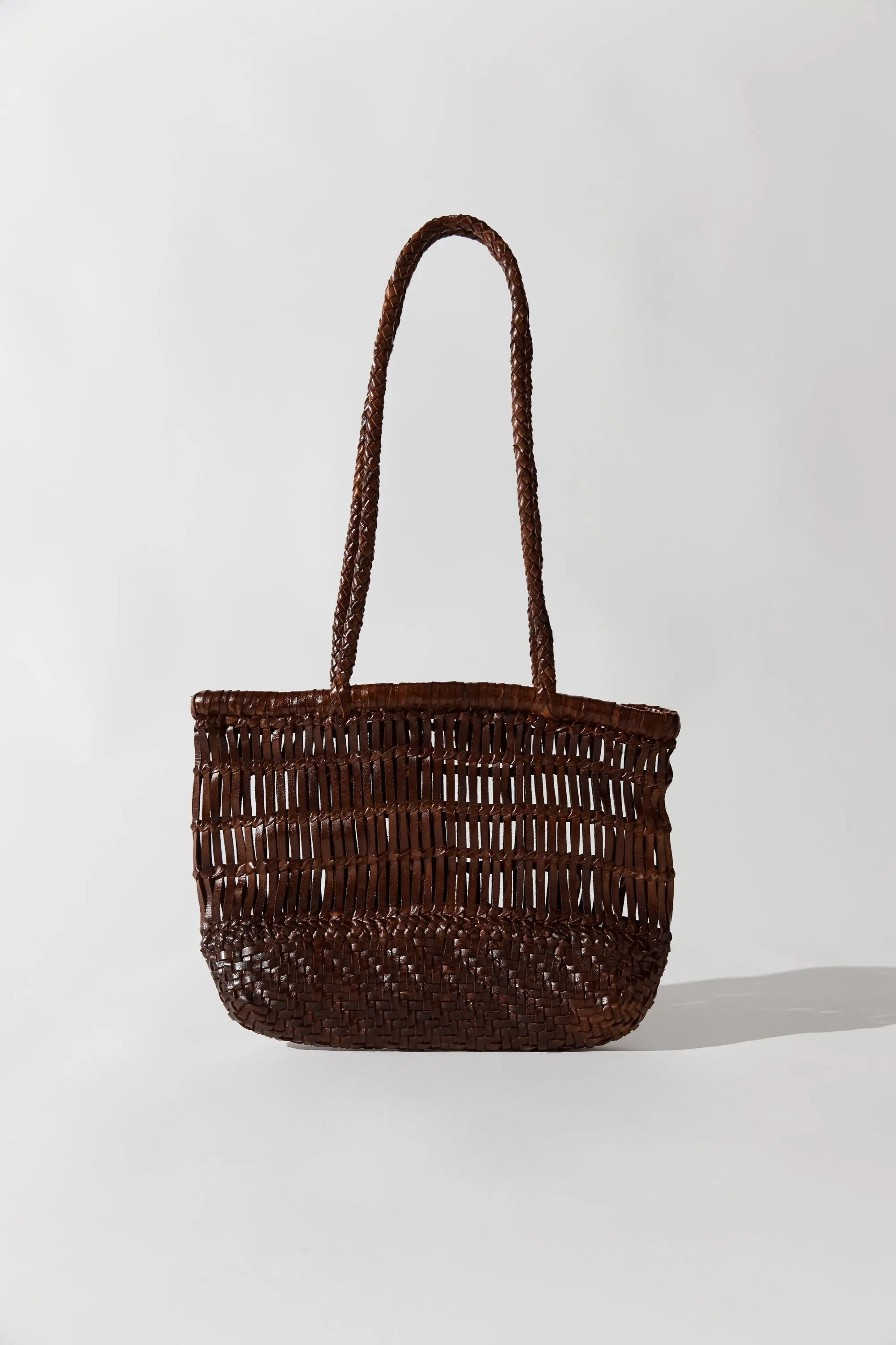 Textured Petit Bagu - Chestnut sold by St. Agni