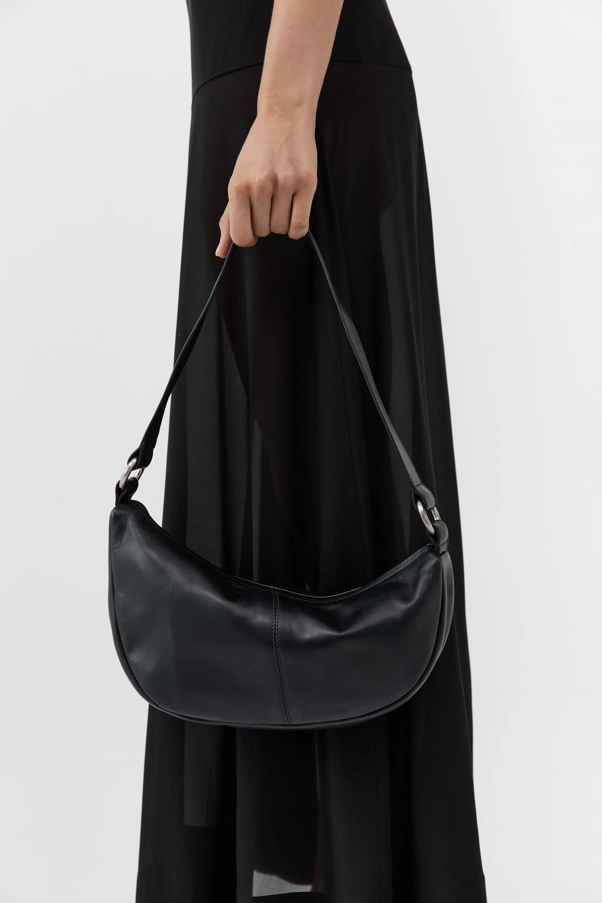 Utility Crescent Bag - Black sold by St. Agni product image thumbnail 2