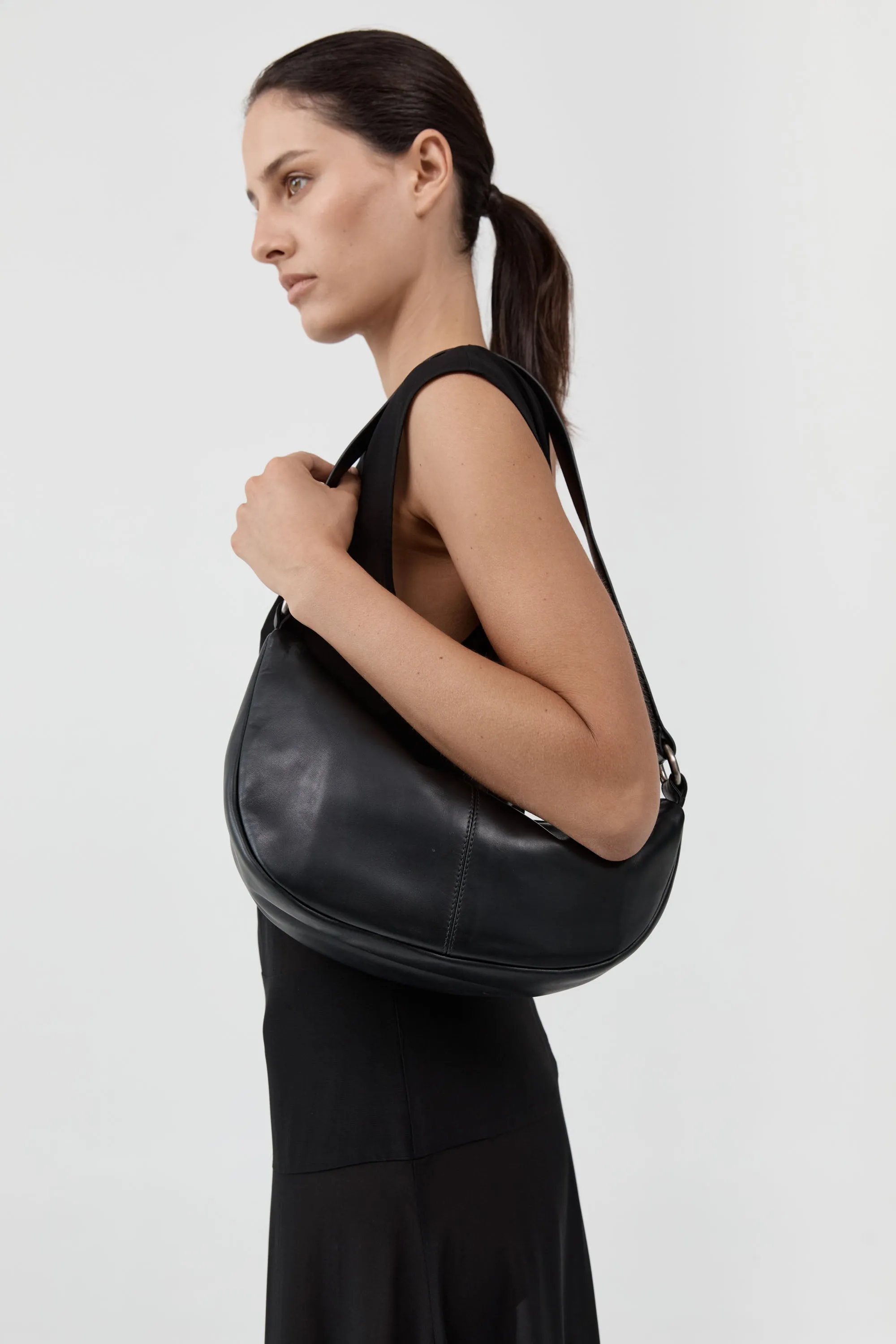 Utility Crescent Bag - Black sold by St. Agni product image thumbnail 5