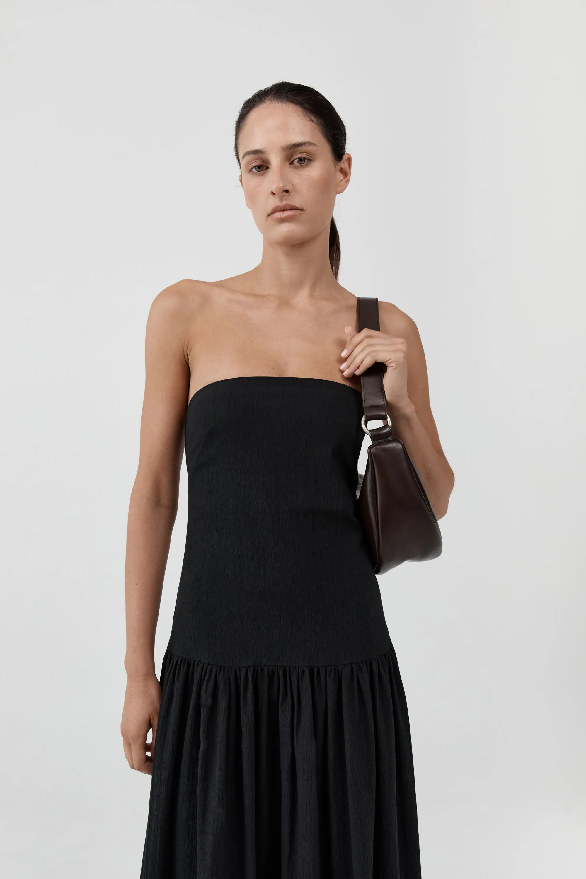 Utility Crescent Bag - Coffee sold by St. Agni product image thumbnail 2