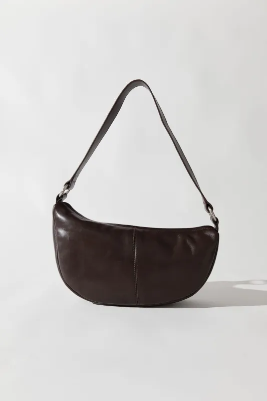 Utility Crescent Bag - Coffee made by St. Agni