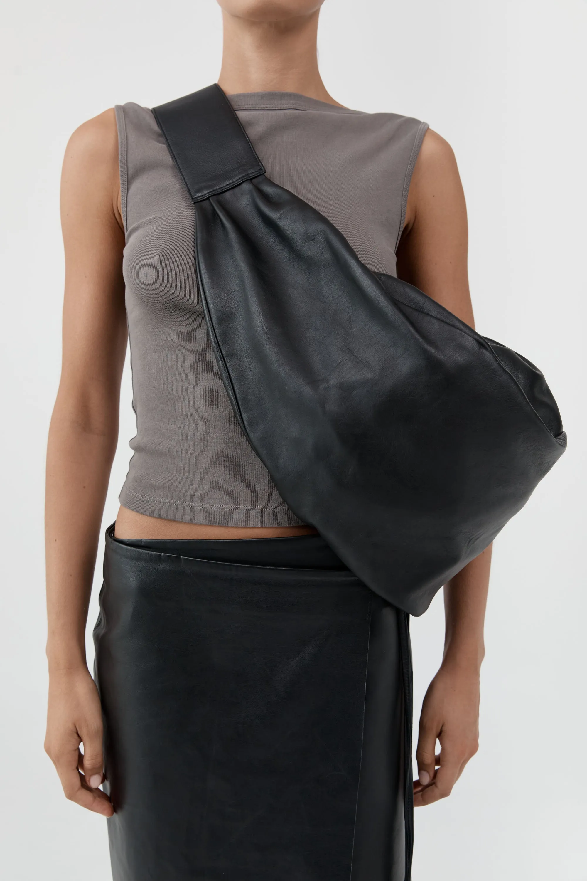 Large Crossbody Bag - Black sold by St. Agni product image thumbnail 2