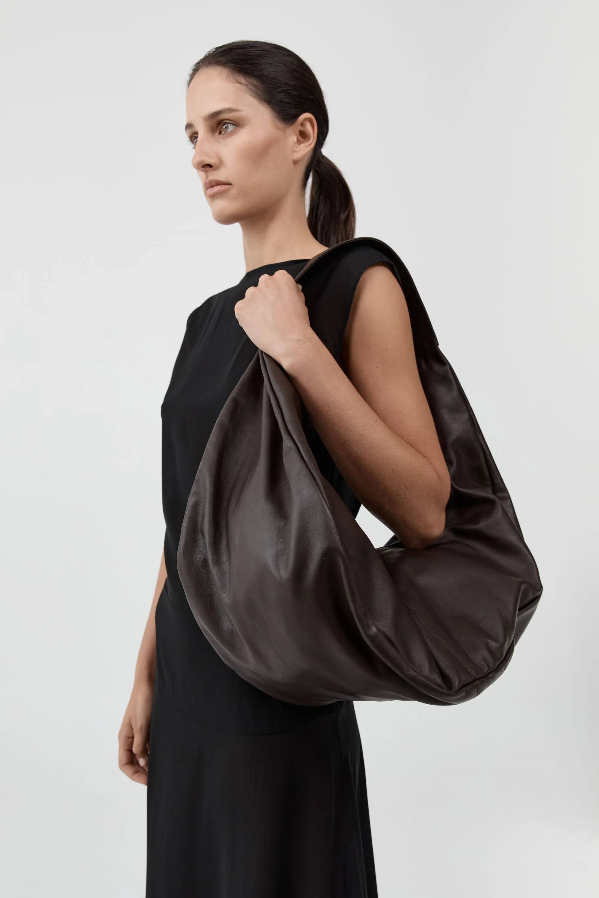 Large Crossbody Bag - Coffee sold by St. Agni product image thumbnail 3