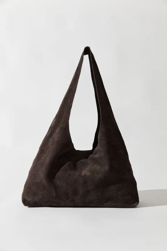 Suede Soft Bag - Coffee made by St. Agni