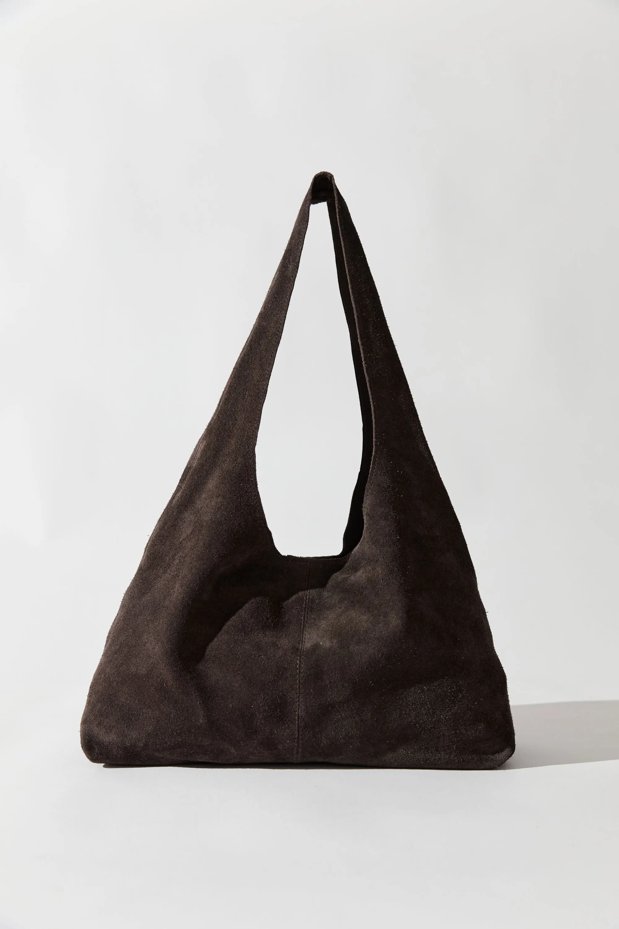 Suede Soft Bag - Coffee sold by St. Agni