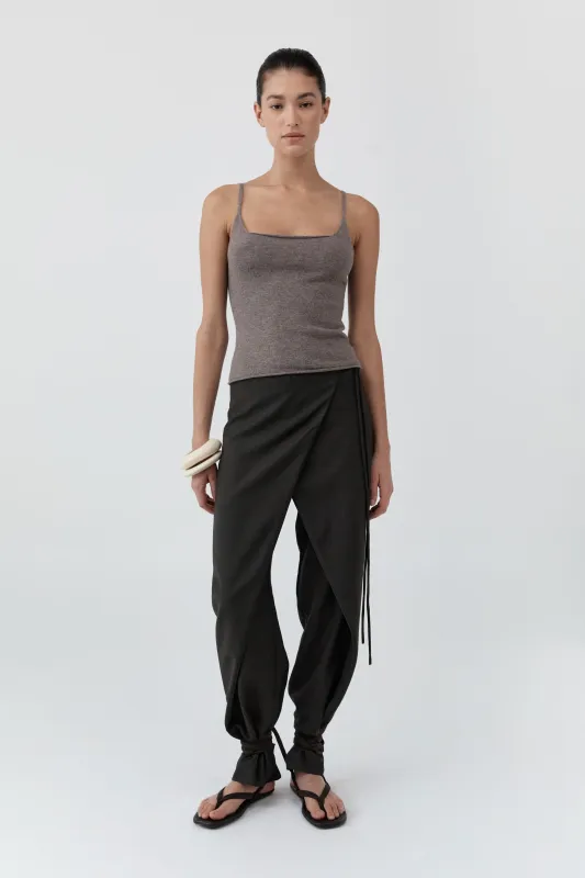 Merino Wool Slim Tank - Vapor made by St. Agni