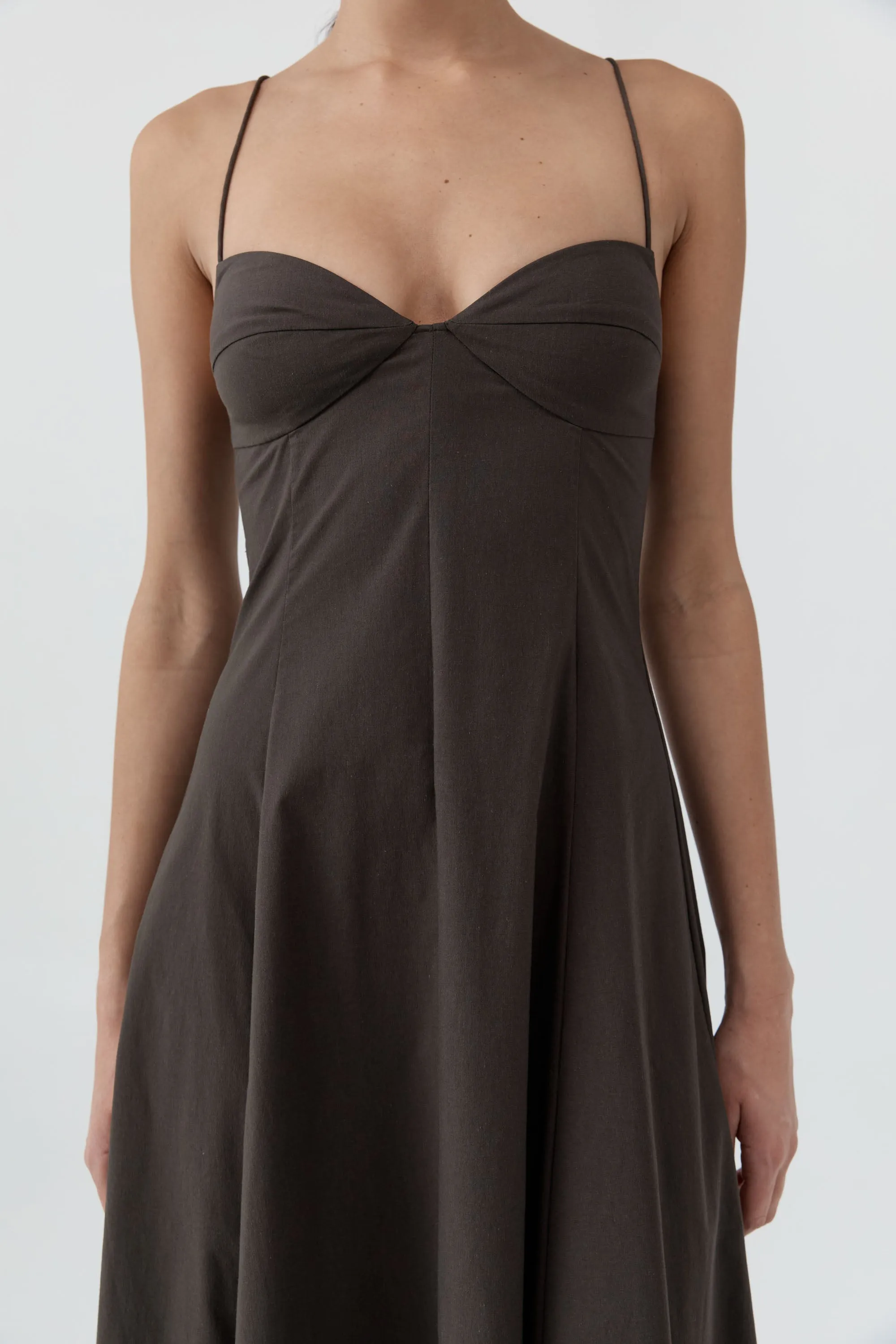 Cami Dress - Wood sold by St. Agni product image thumbnail 5