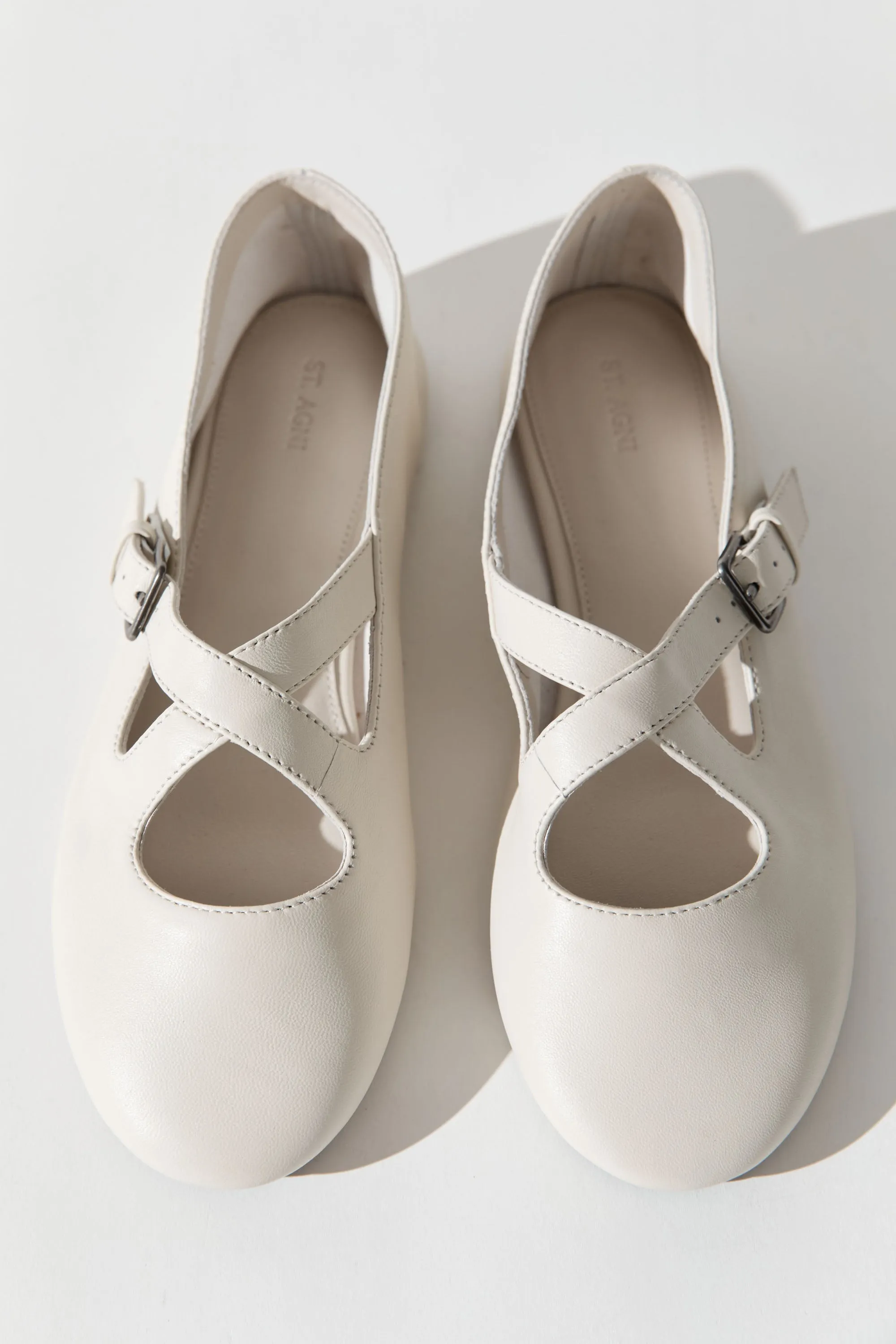 Ballerina Flat - Off White sold by St. Agni product image thumbnail 5