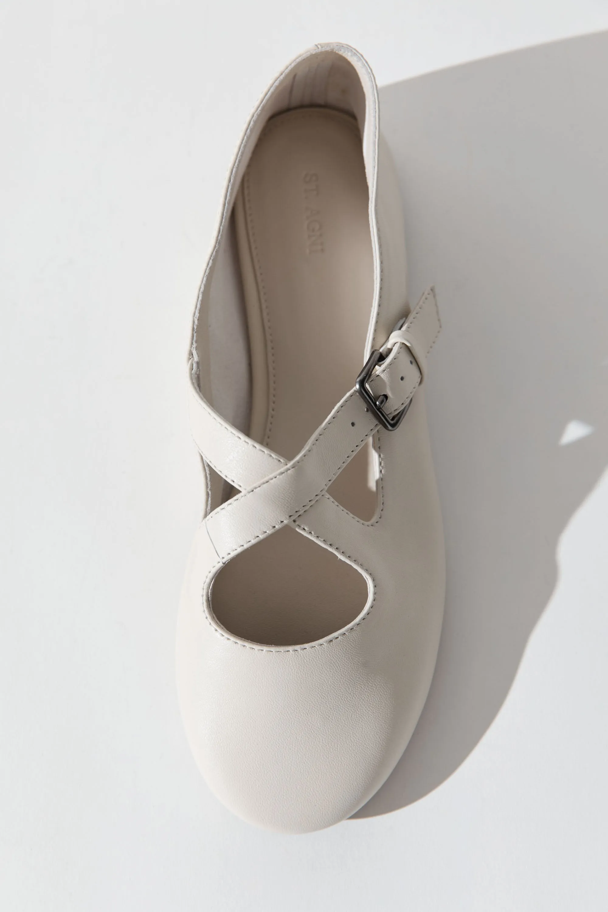 Ballerina Flat - Off White sold by St. Agni product image thumbnail 3
