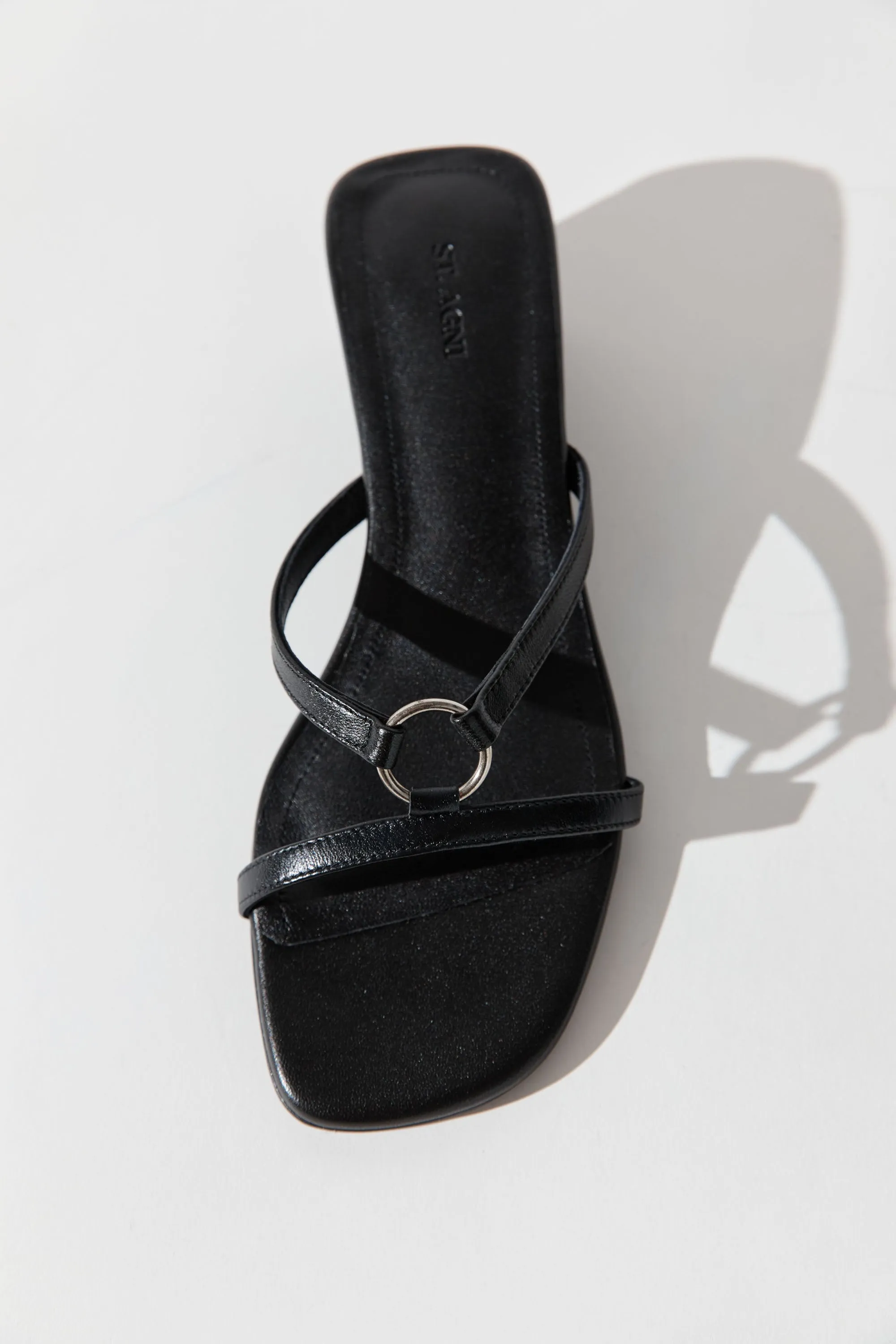 Multi Strap Heel - Black sold by St. Agni product image thumbnail 4
