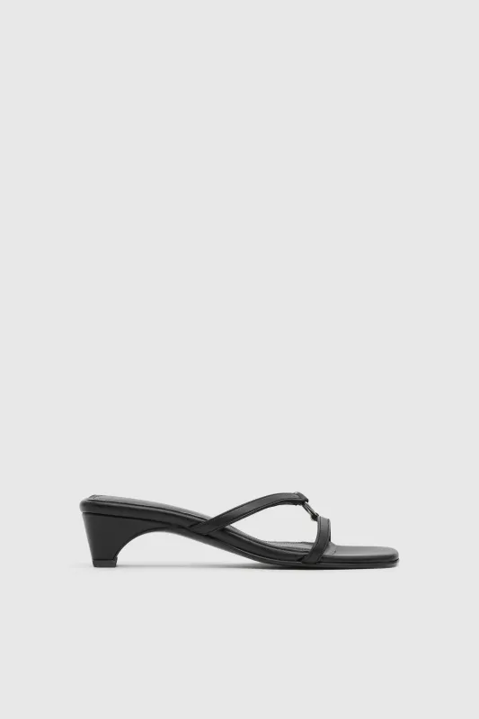 Multi Strap Heel - Black made by St. Agni